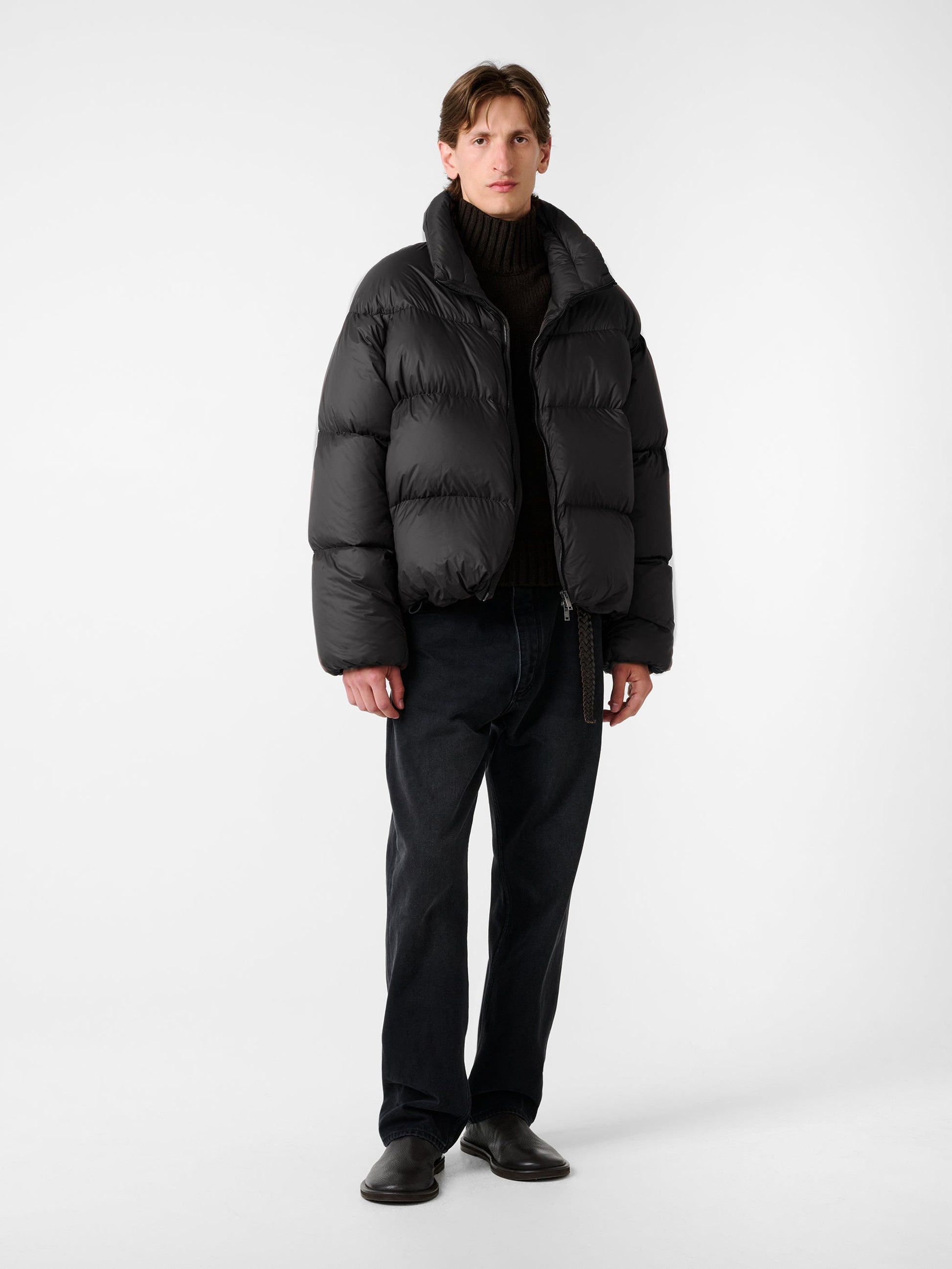 STUDIO NICHOLSON - Puffer massey black STUDIO NICHOLSON