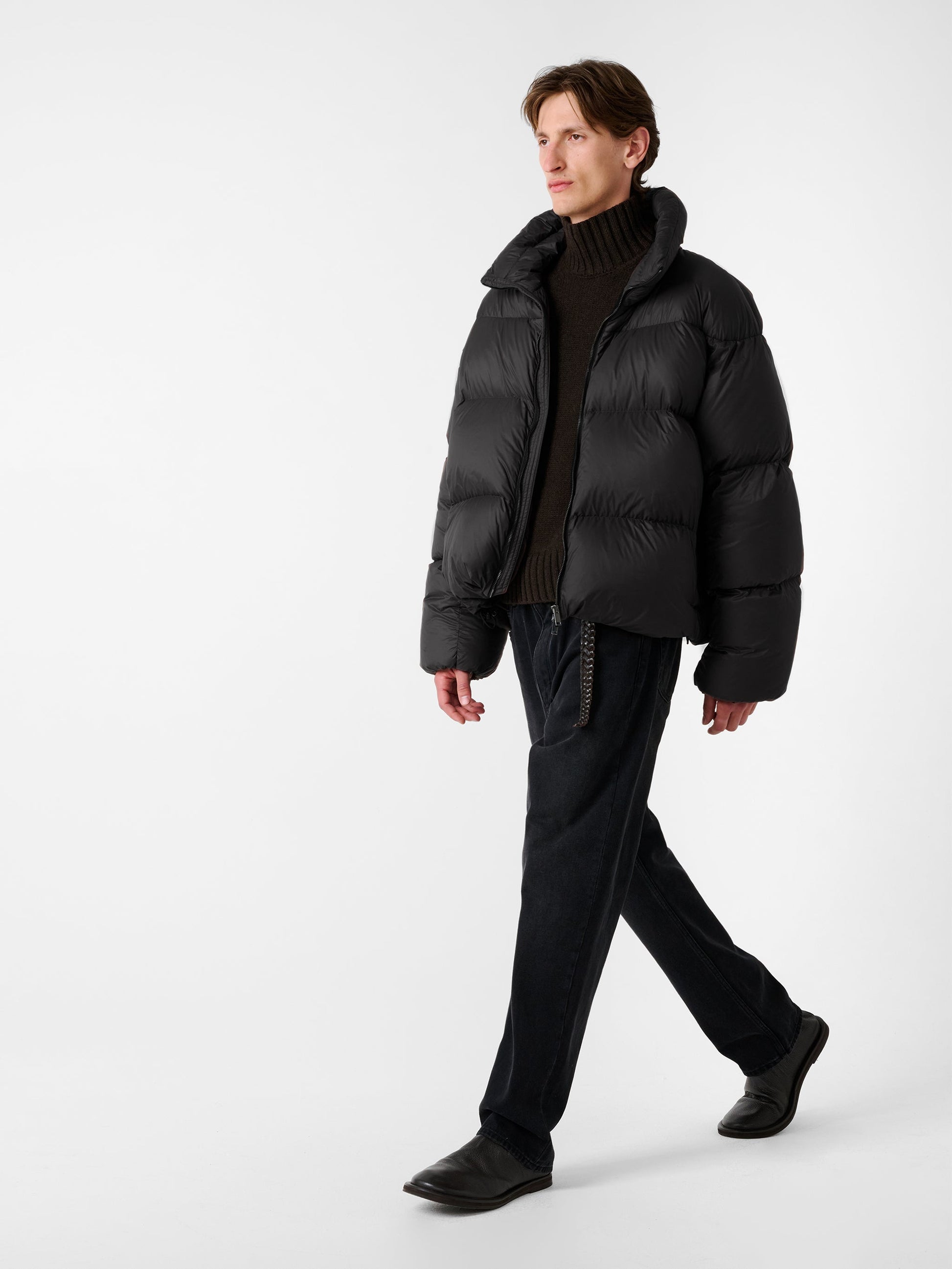 STUDIO NICHOLSON - Puffer massey black STUDIO NICHOLSON
