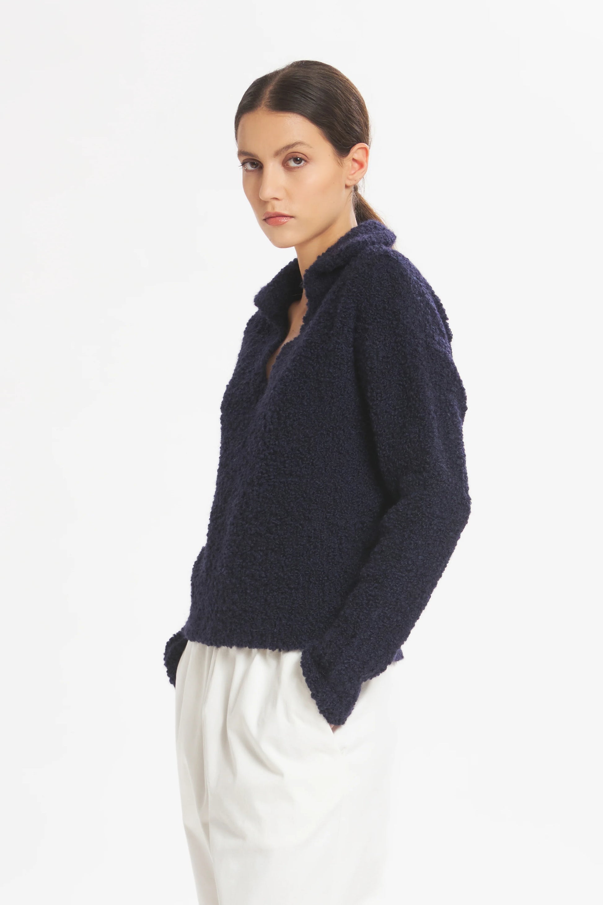 BARENA - Knitwear maura navy
