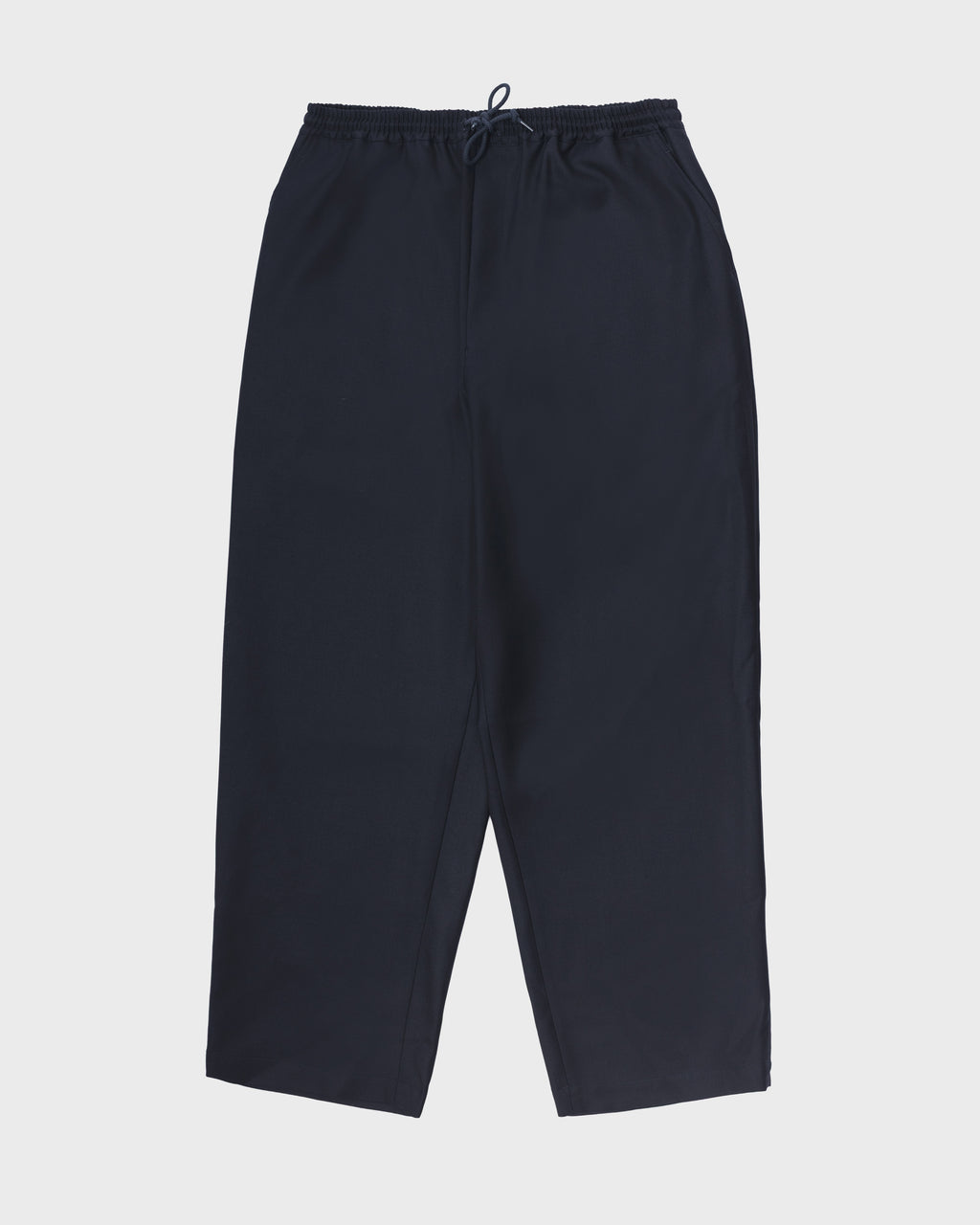 CDG HOMME - Drawstring trouser navy