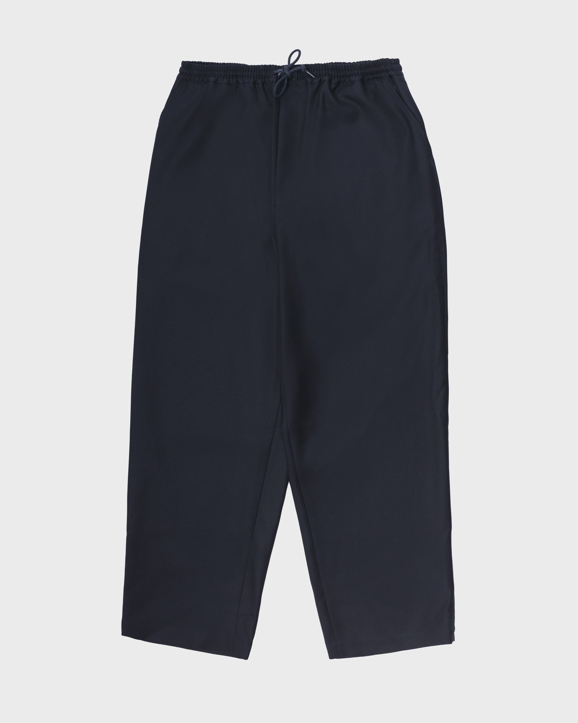CDG HOMME - Drawstring trouser navy