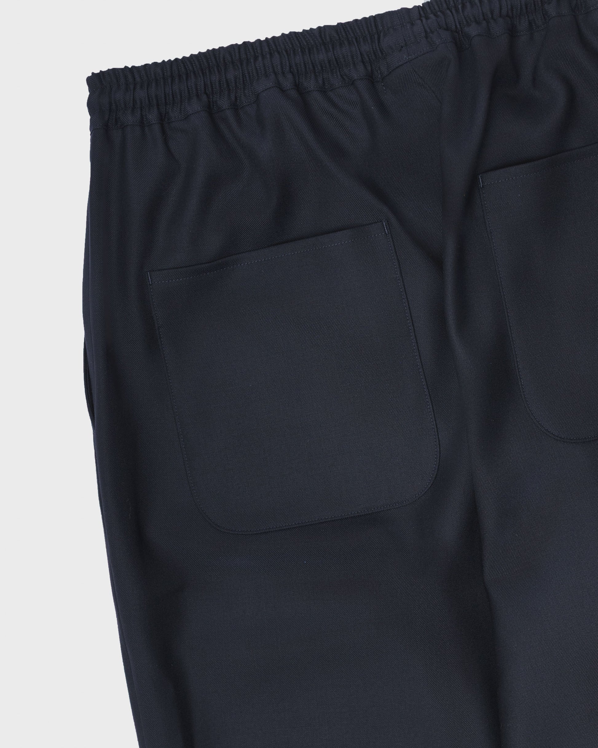CDG HOMME - Drawstring trouser navy