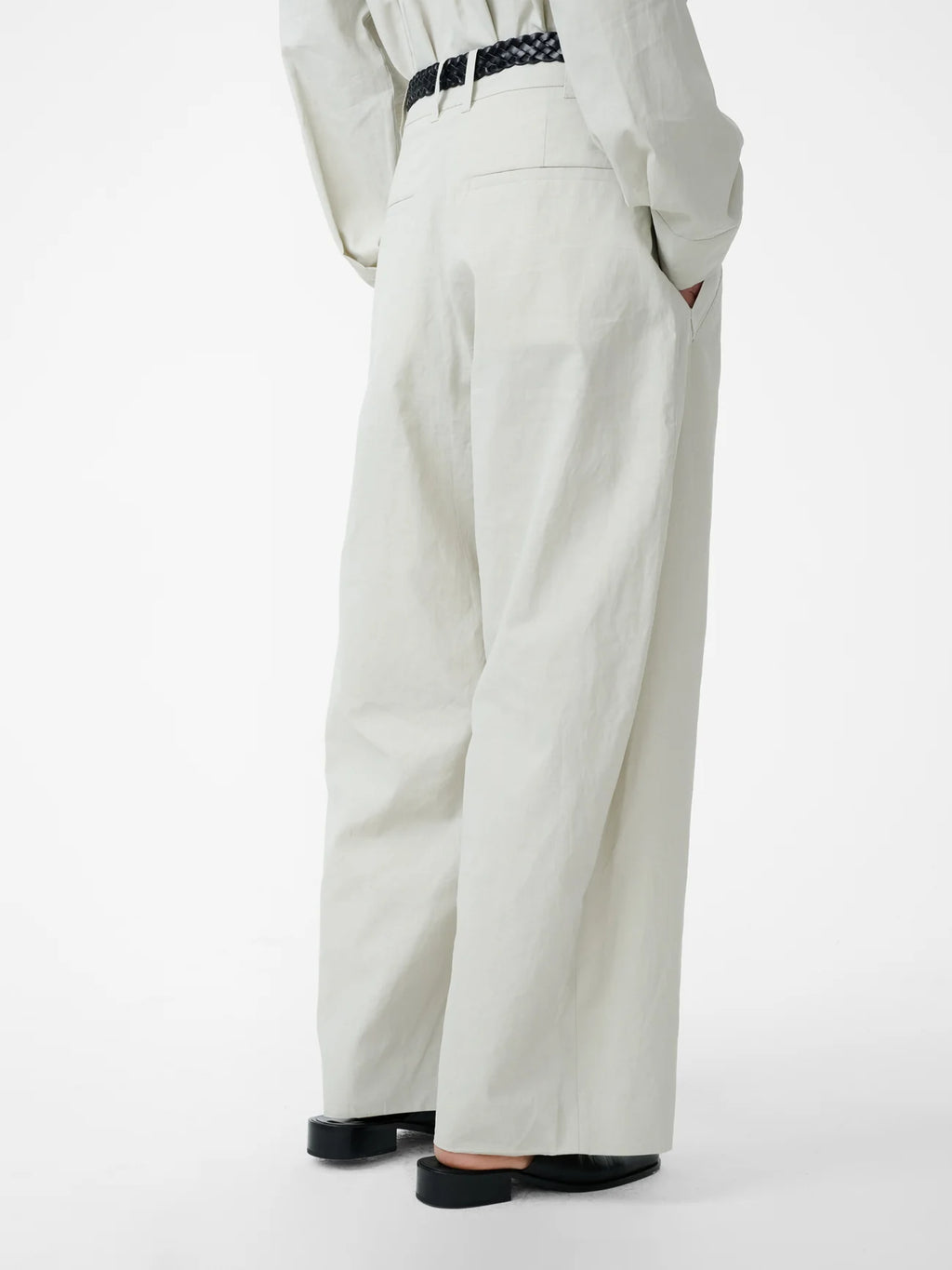 STUDIO NICHOLSON - Pant Minos Bone