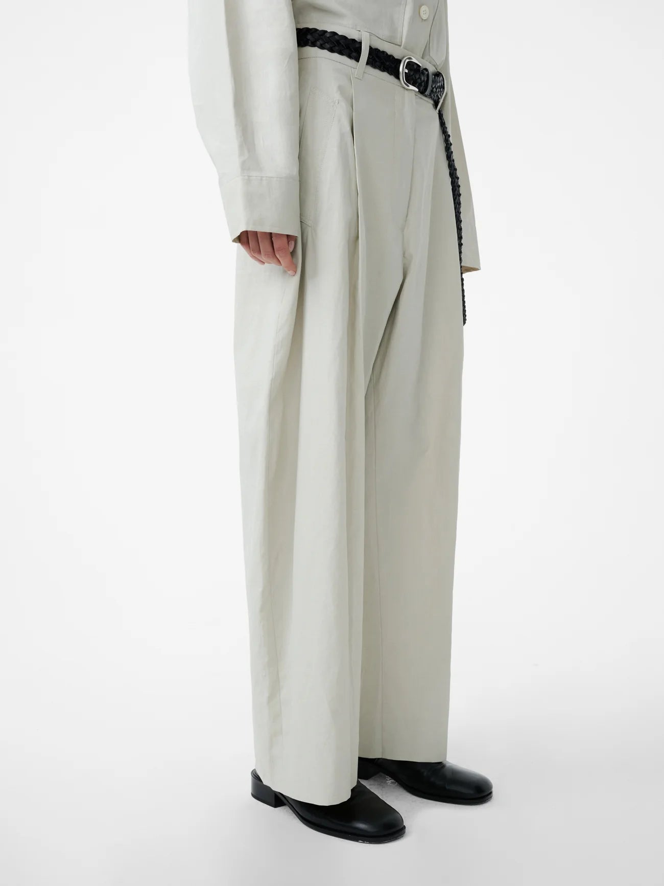 STUDIO NICHOLSON - Pant Minos Bone