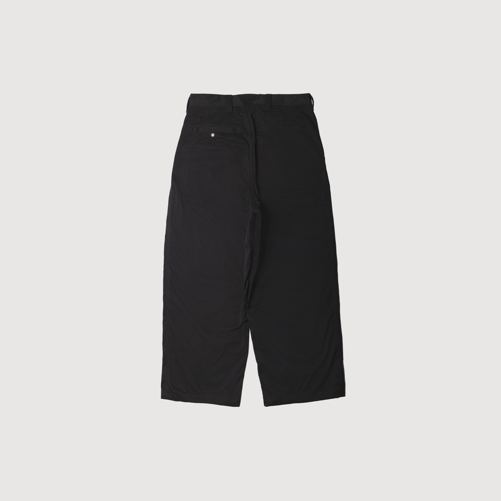 CDG - Men's overdyed pant dark brown