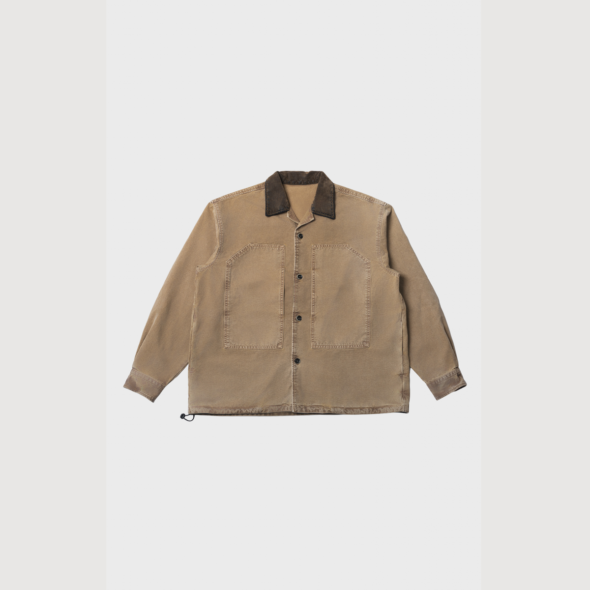 Nine inthe morning - Overshirt benito sabbia