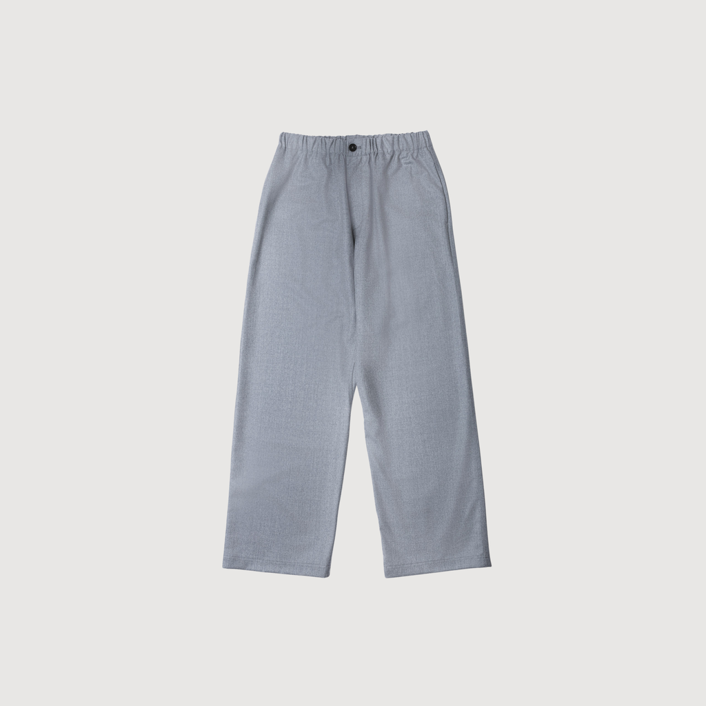 SOFIE D'HOORE - Pant Pinot relaxed low crotch wool silver melange