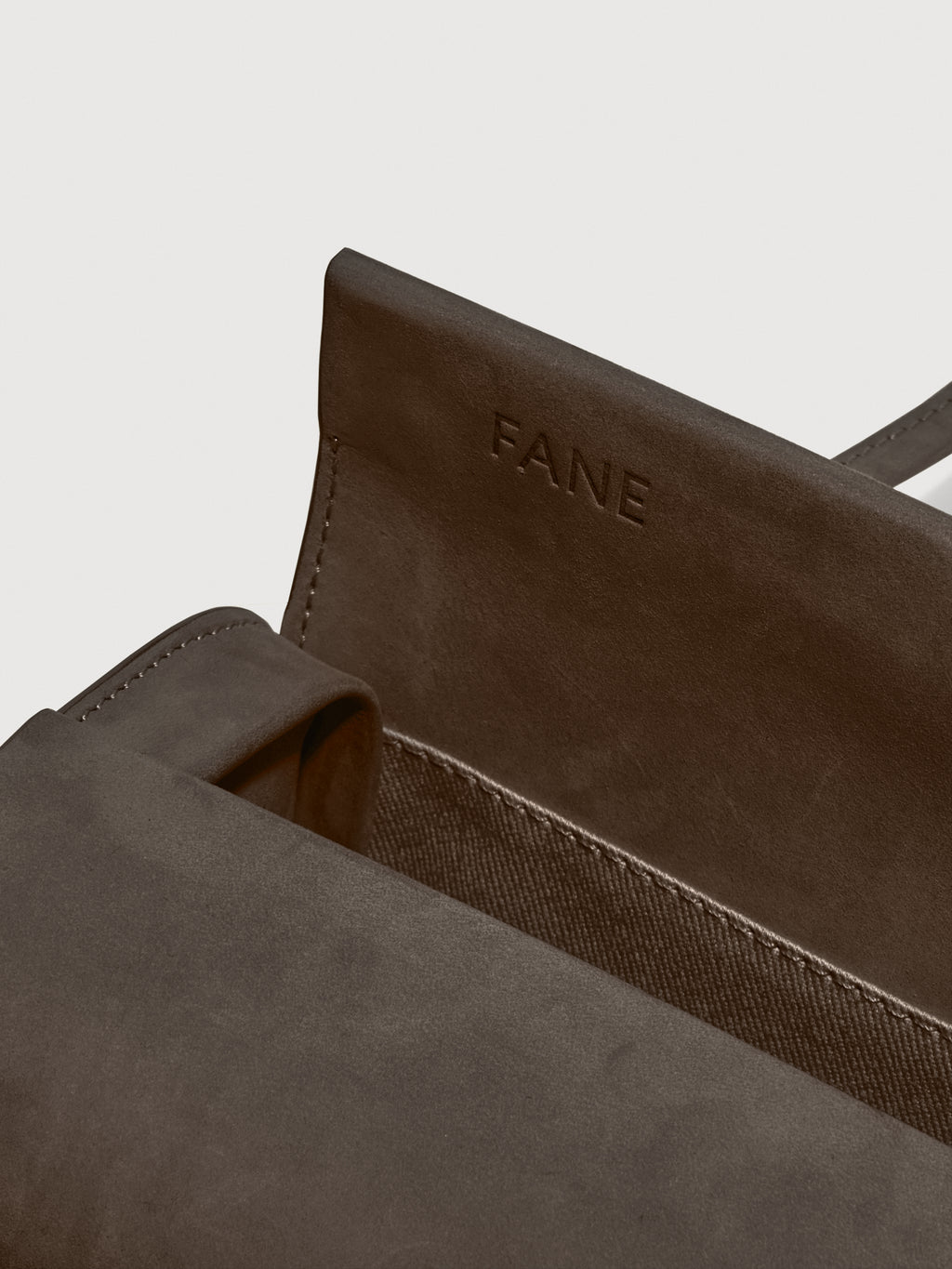 FANE - Mie bag nubuck brulé