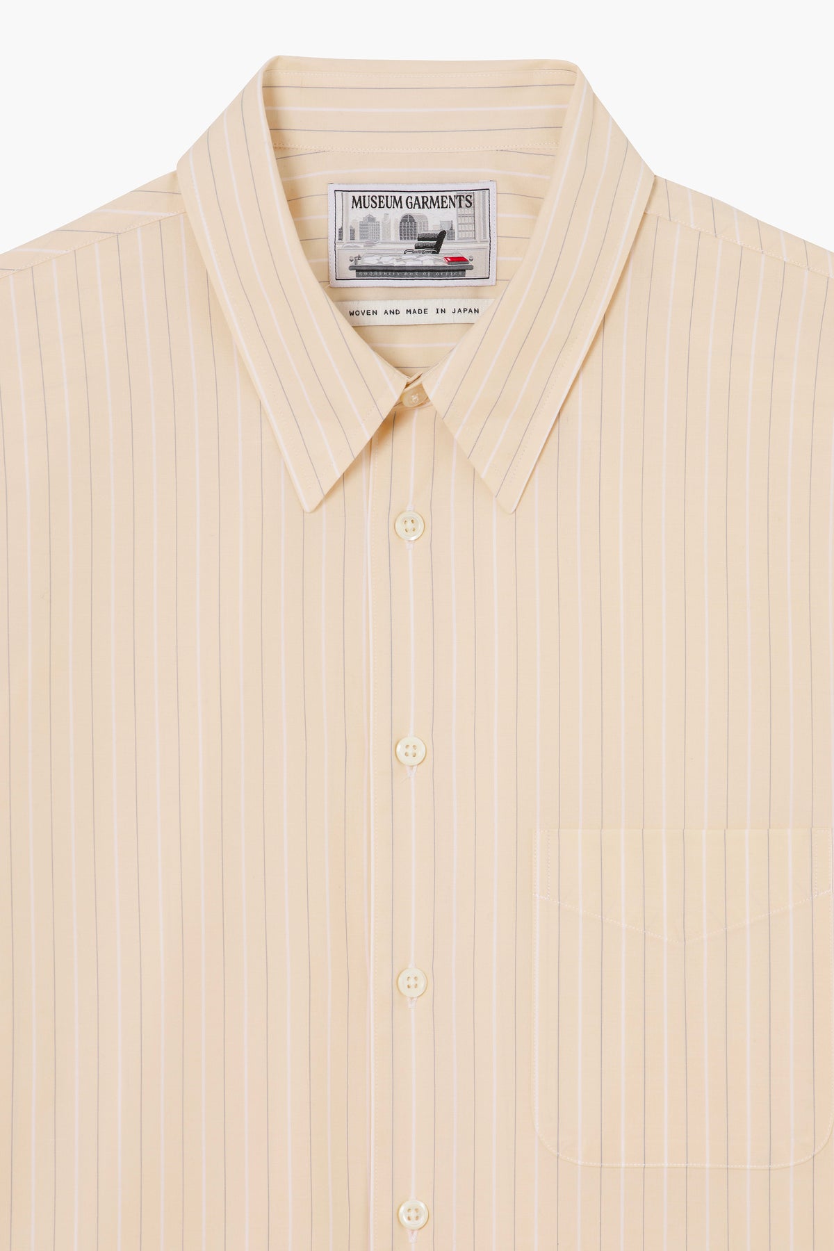 MUSEUM GARMENTS - Corporate shirt Vanilla/white