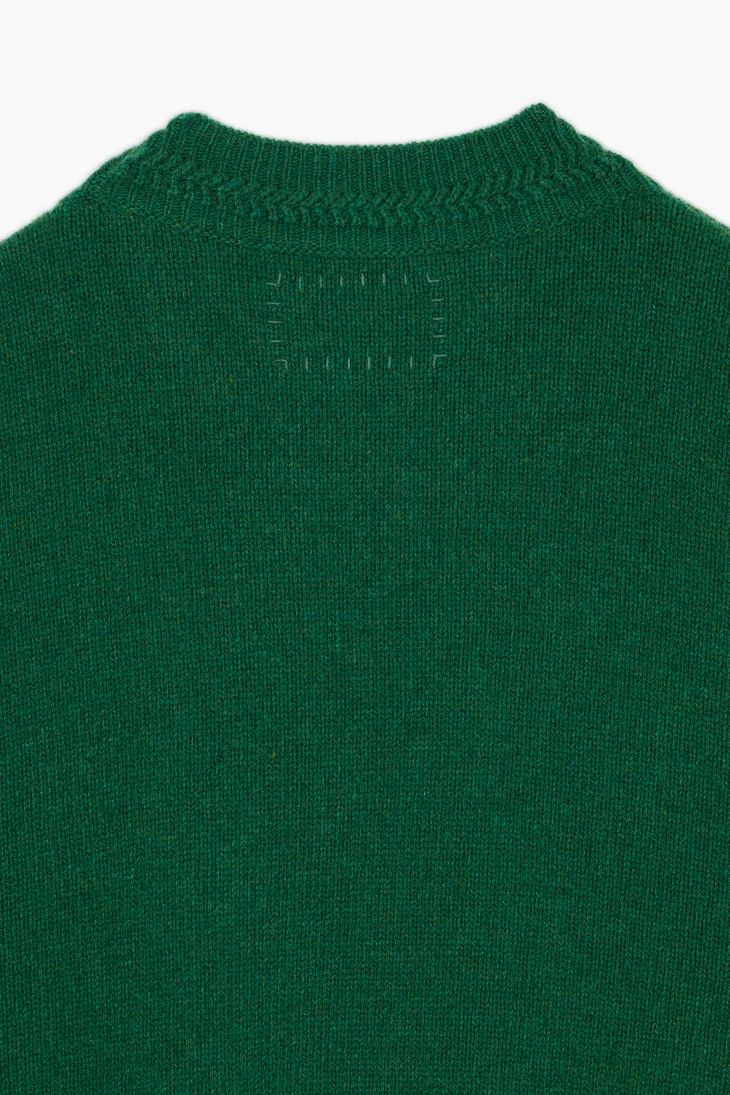 MUSEUM GARMENTS - Relax cashmere crewneck sweater Green