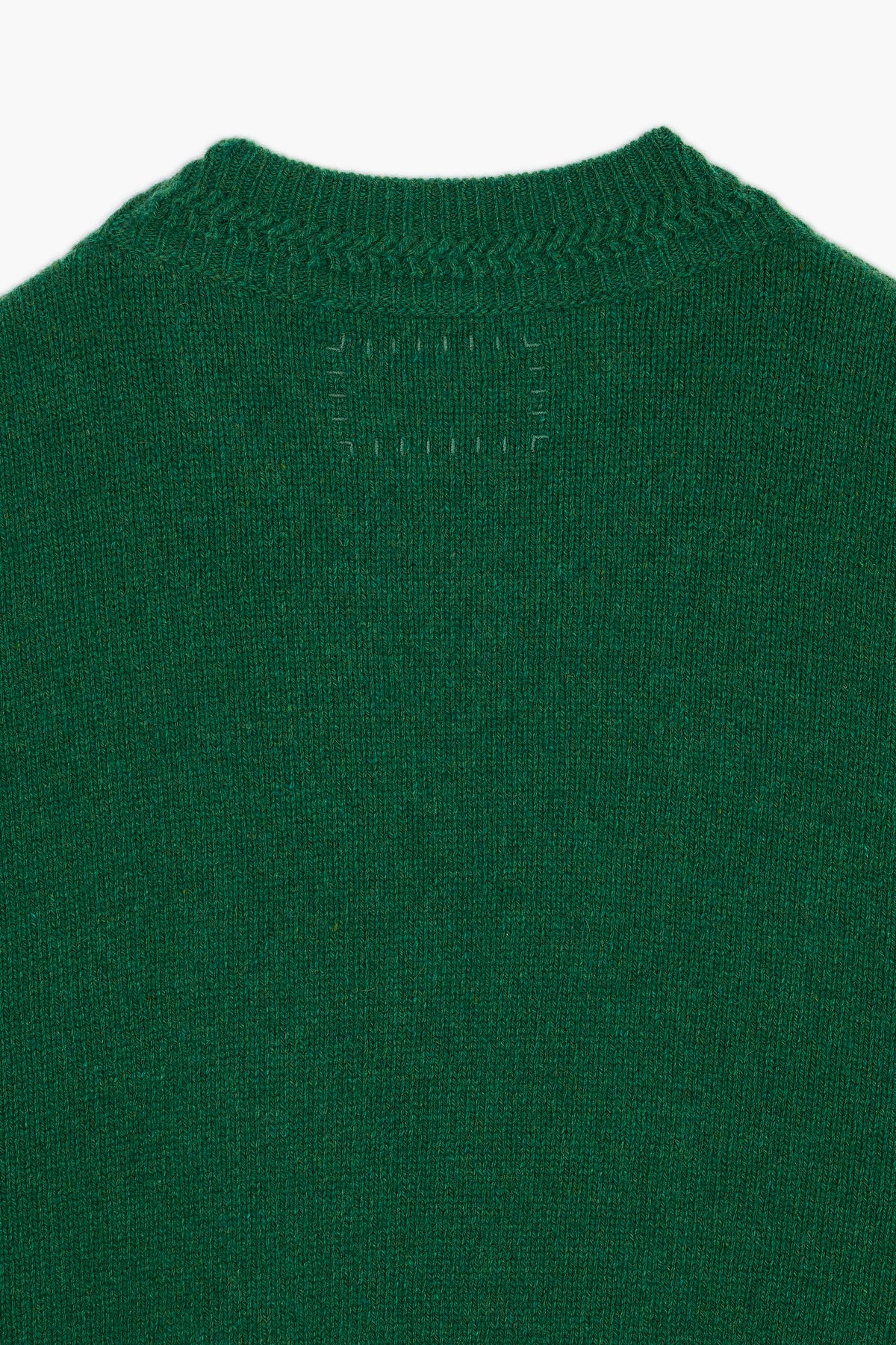 MUSEUM GARMENTS - Relax cashmere crewneck sweater Green
