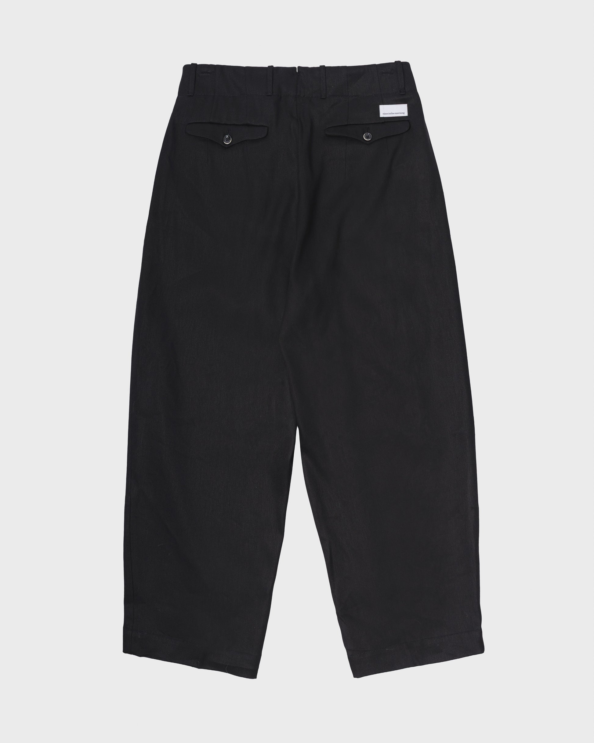 NINE IN THE MORNING - Damiano carrot pant black