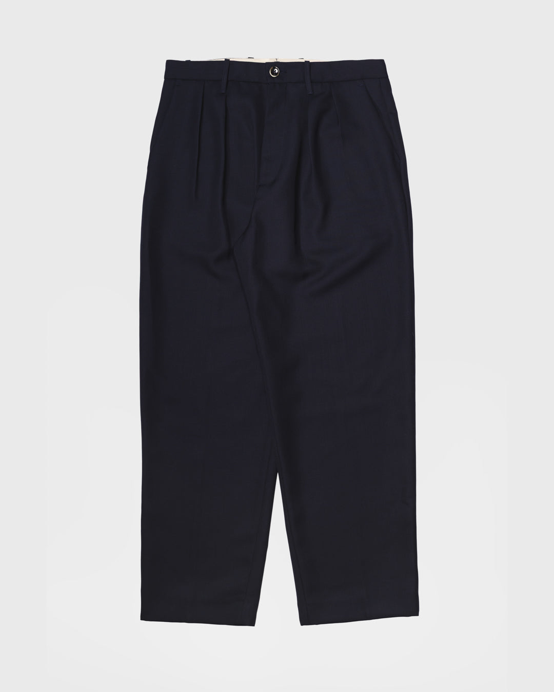 NINE IN THE MORNING - Trousers kay baggy two pences navy NINE IN THE MORNING