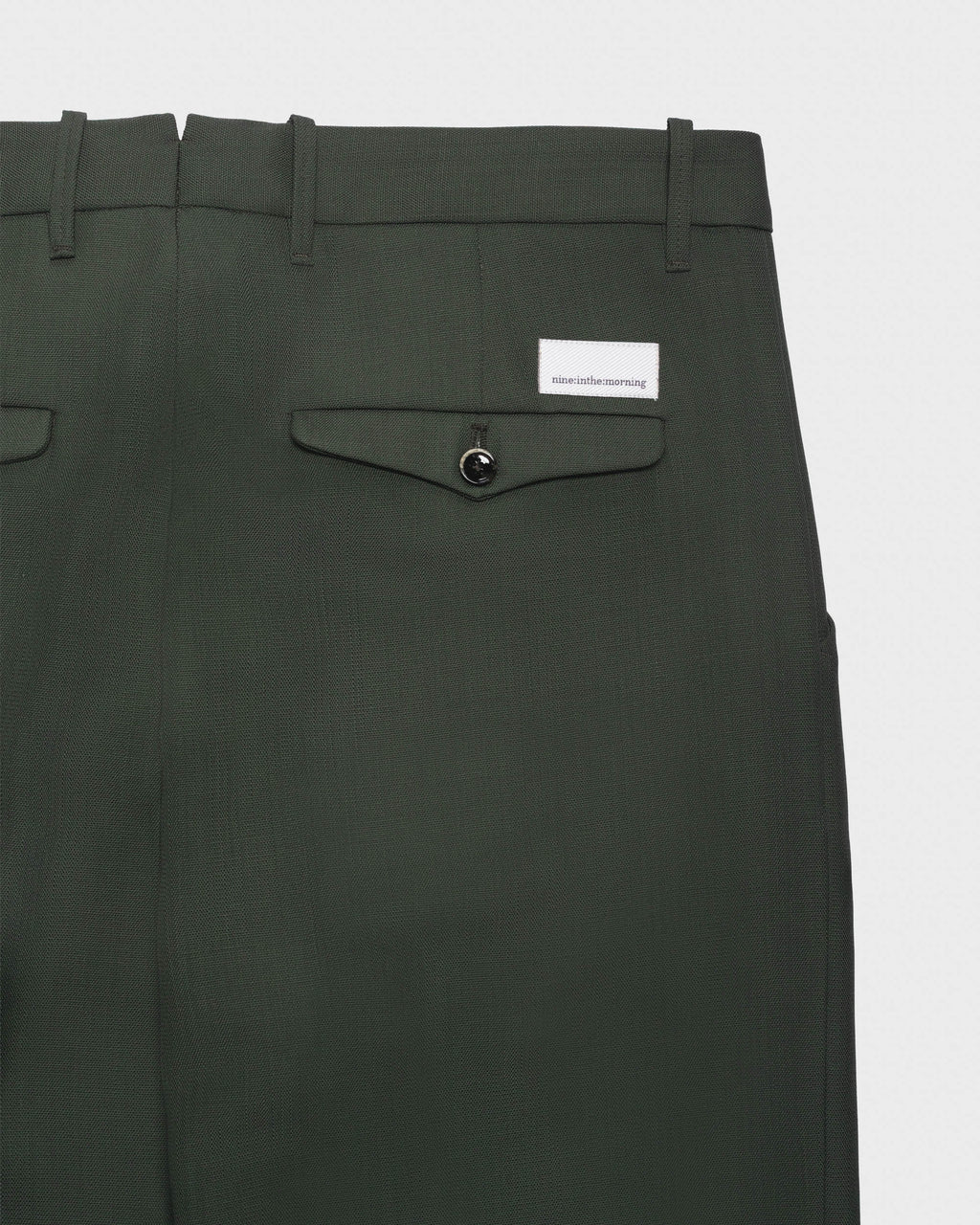 NINE IN THE MORNING - Trousers apollon baggy cactus