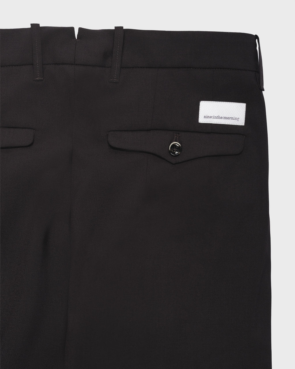 NINE IN THE MORNING - Trousers meteorite overcarrot chocolat