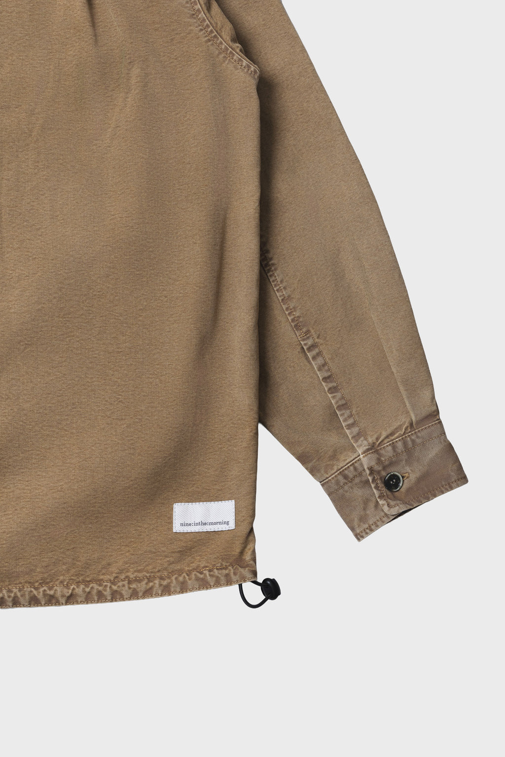 Nine inthe morning - Overshirt benito sabbia