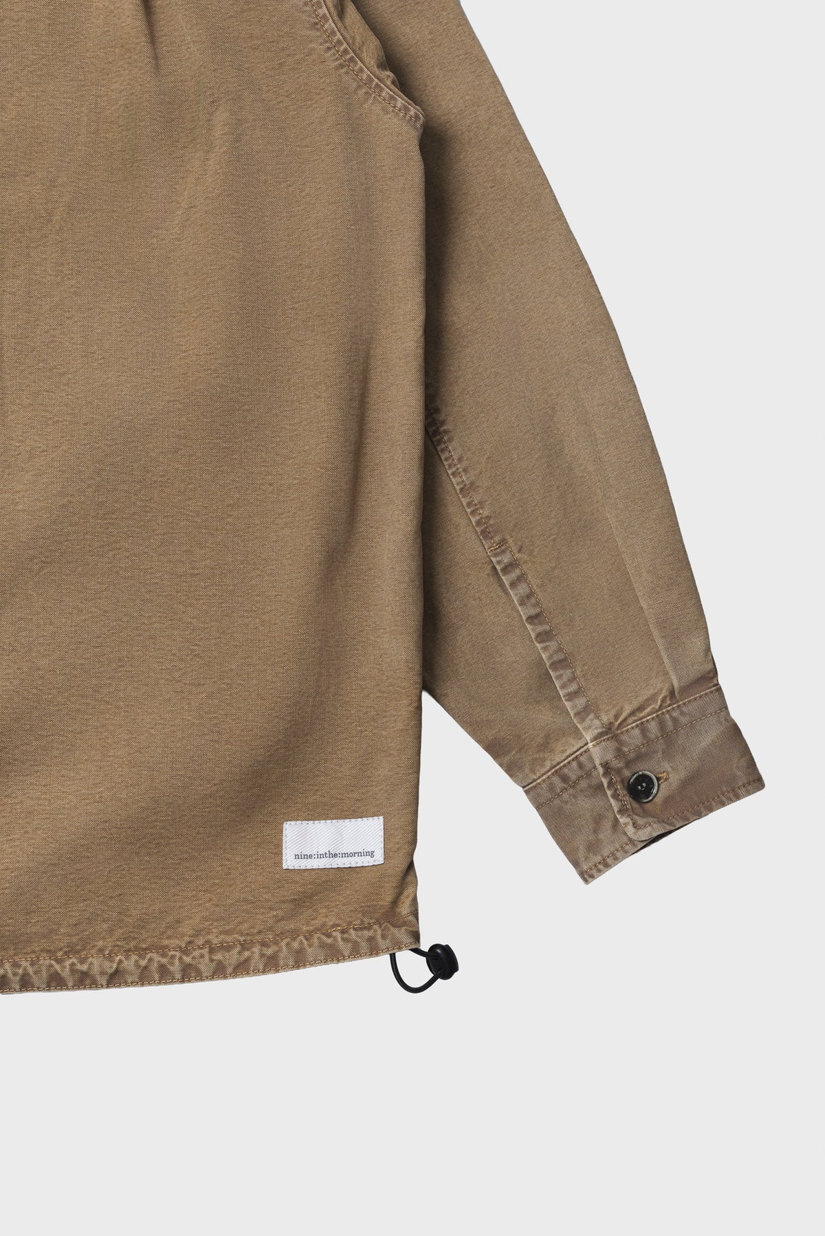 Nine inthe morning - Overshirt benito sabbia