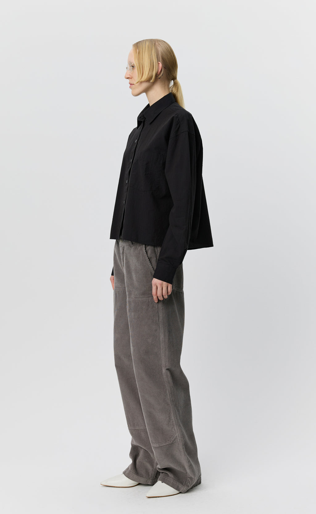 MFPEN - New format shirt Dark brown stripe