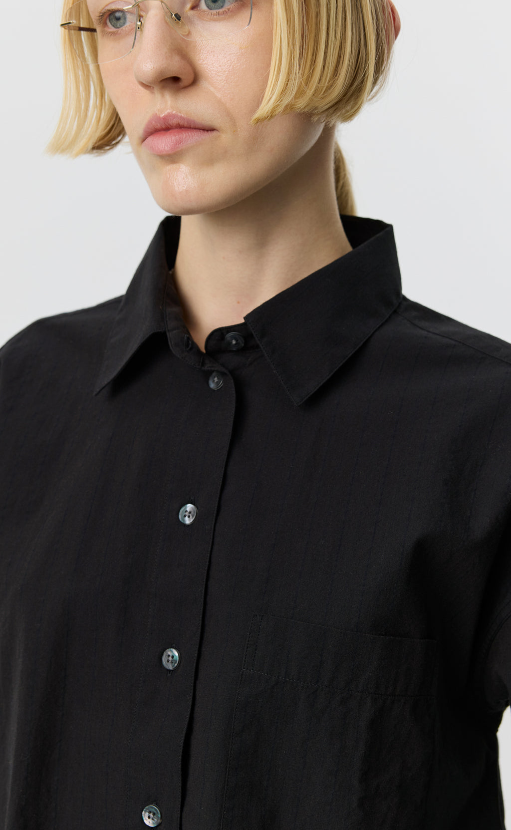 MFPEN - New format shirt Dark brown stripe