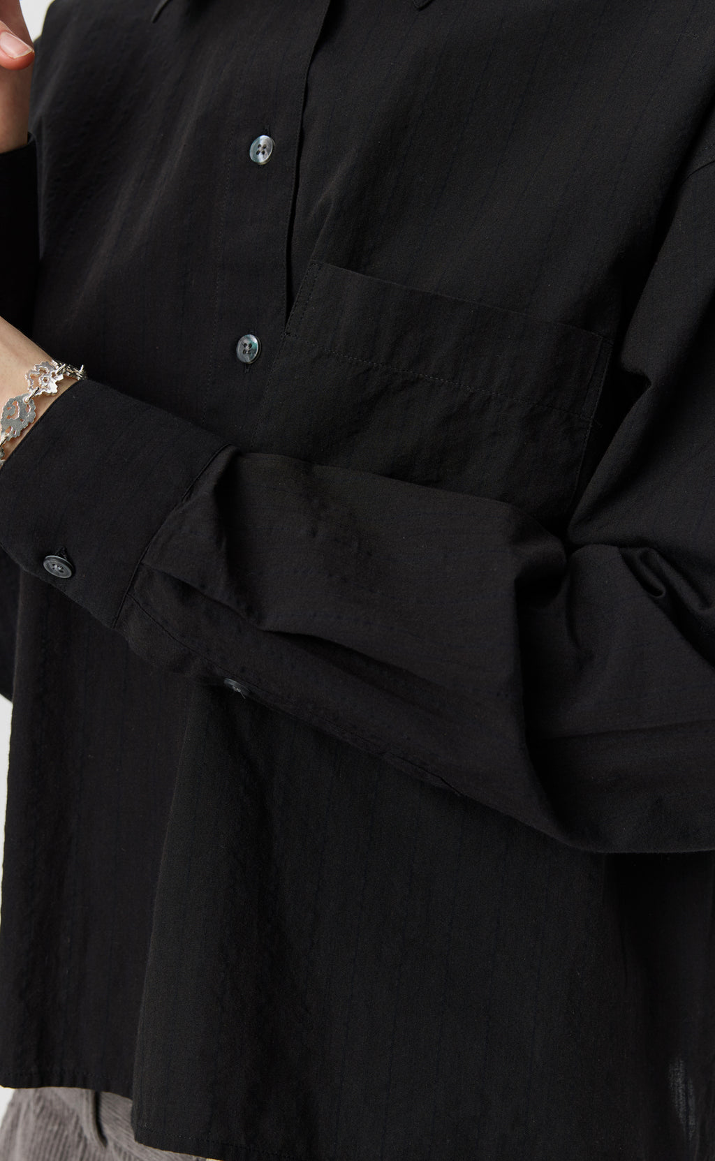 MFPEN - New format shirt Dark brown stripe