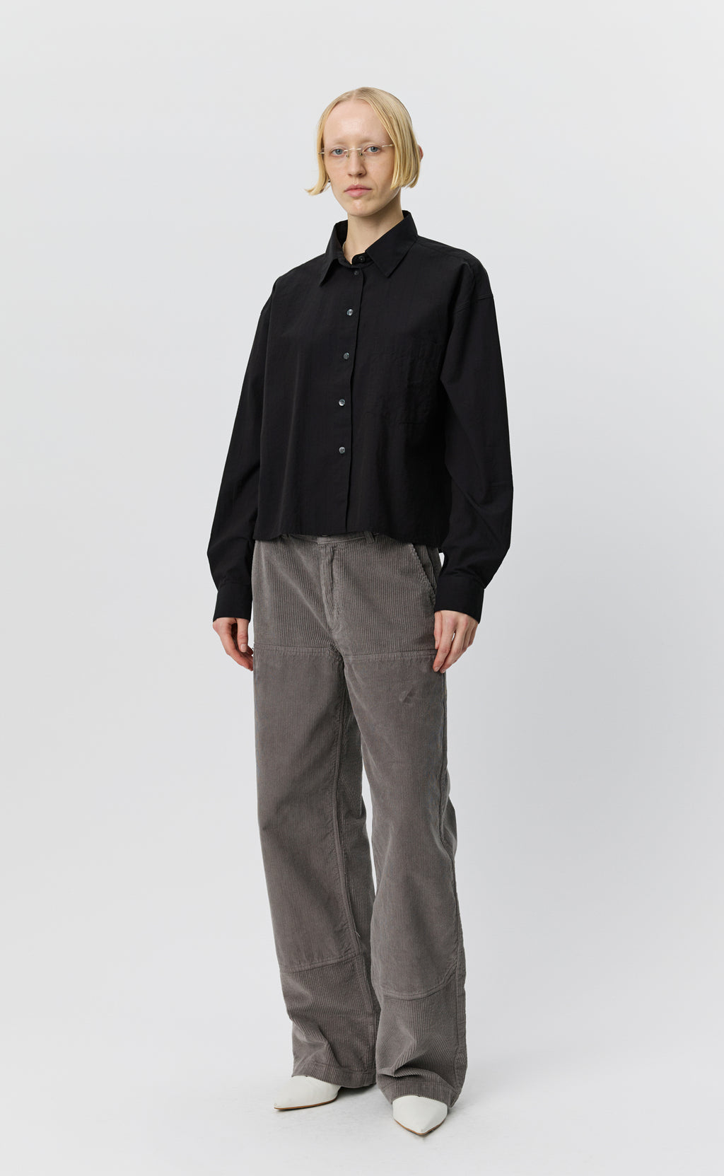 MFPEN - New format shirt Dark brown stripe
