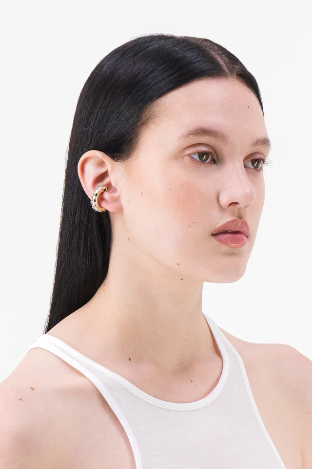 JUSTINE CLENQUET - nina earcuff gold