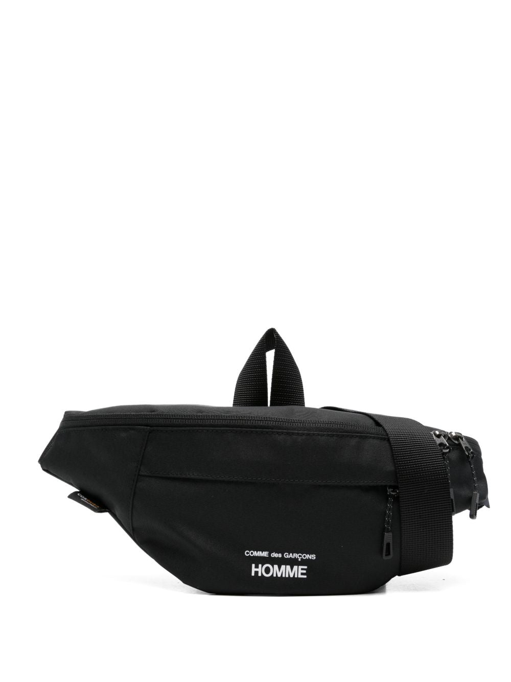 CDG HOMME - Belt bag logo print black