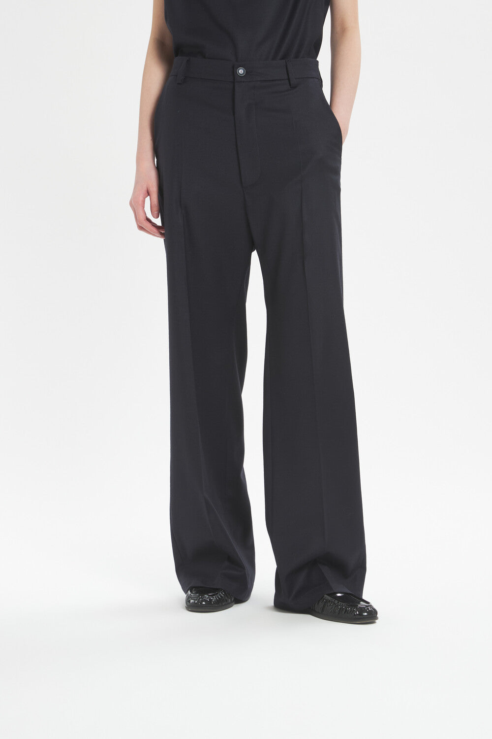 BARENA - Trouser nini navy BARENA