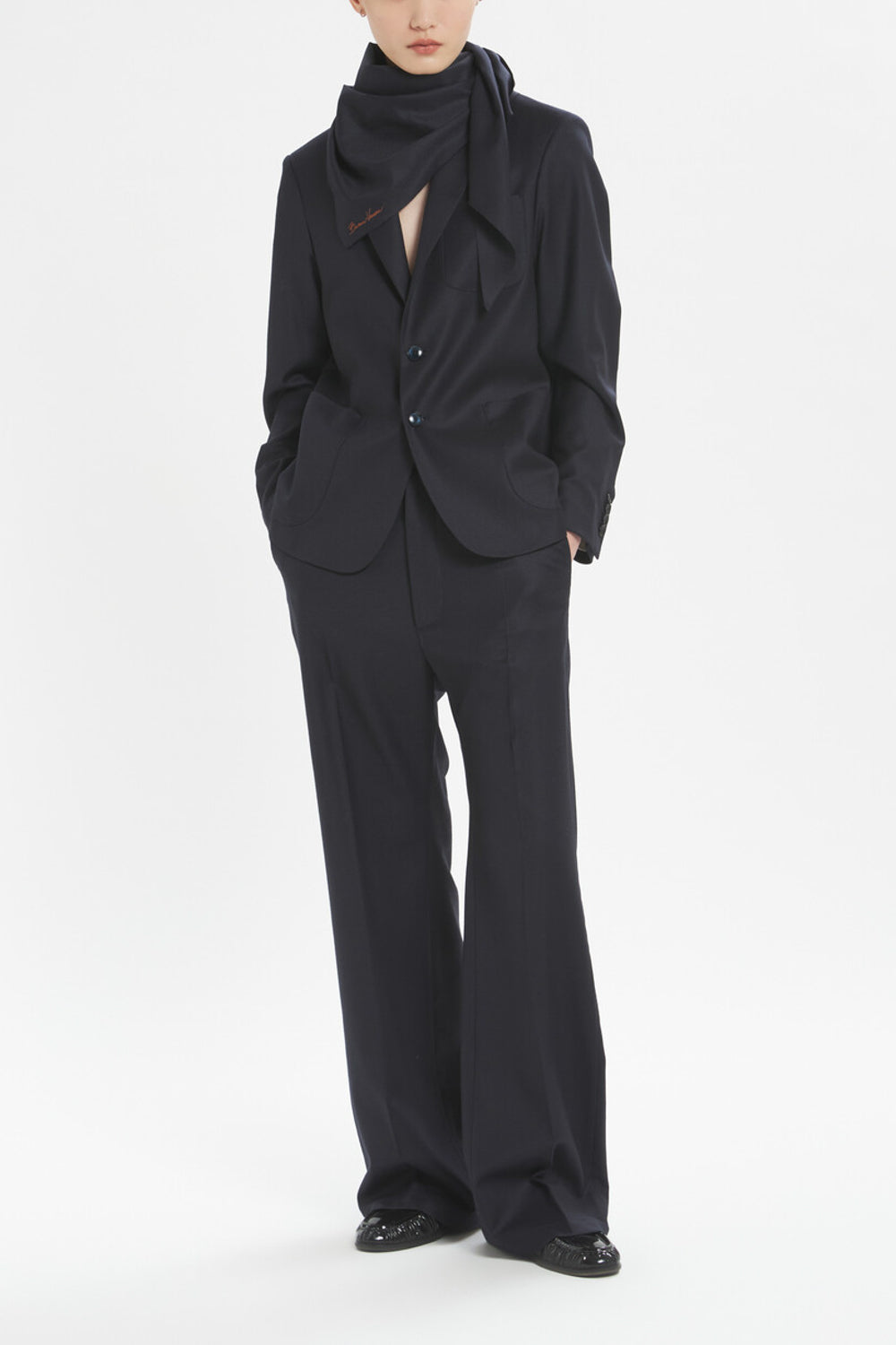 BARENA - Trouser nini navy BARENA