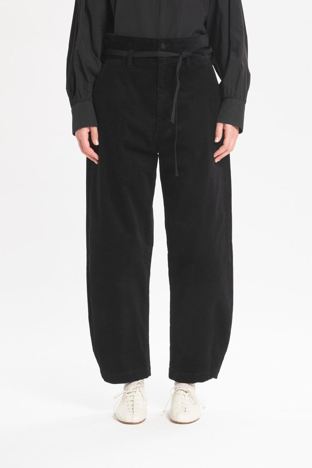 BARENA - Trouser candiano cinquecento nero BARENA
