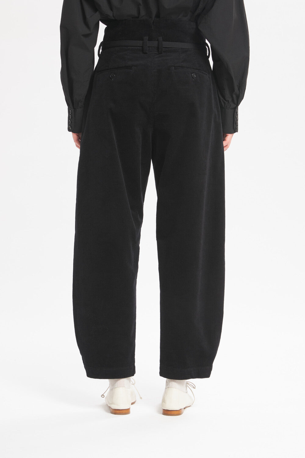 BARENA - Trouser candiano cinquecento nero BARENA