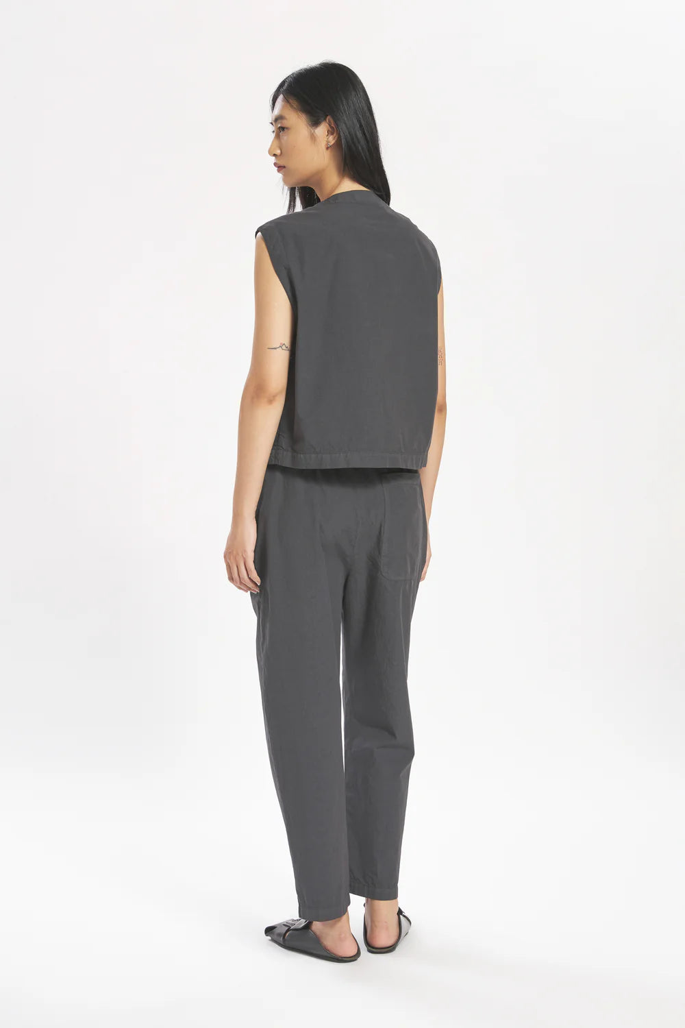 BARENA - Trousers joie25 tendon bronzo