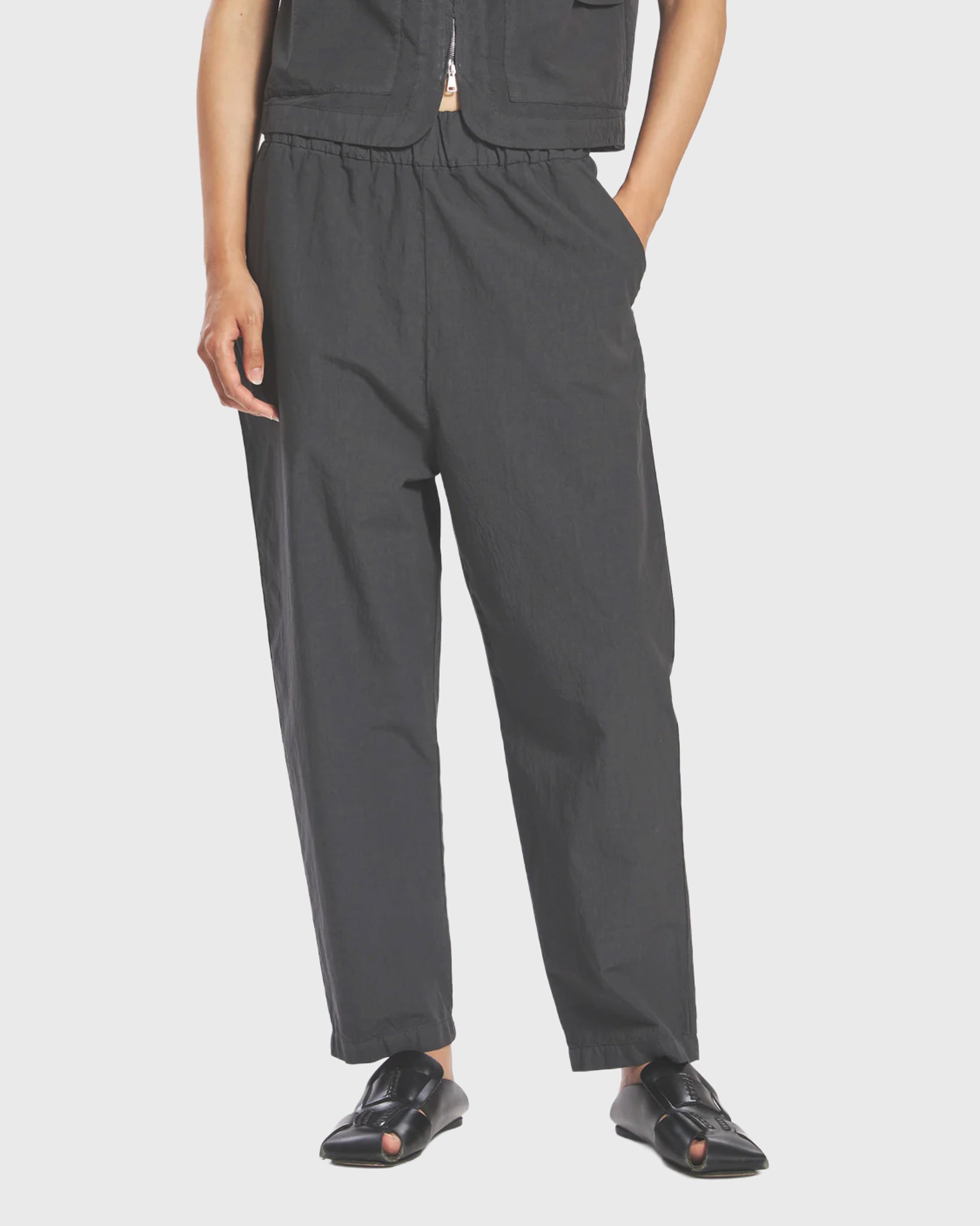 BARENA - Trousers joie25 tendon bronzo