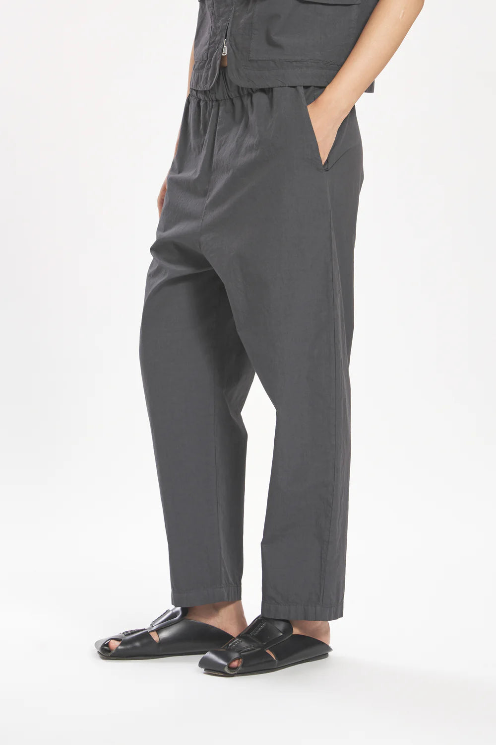 BARENA - Trousers joie25 tendon bronzo