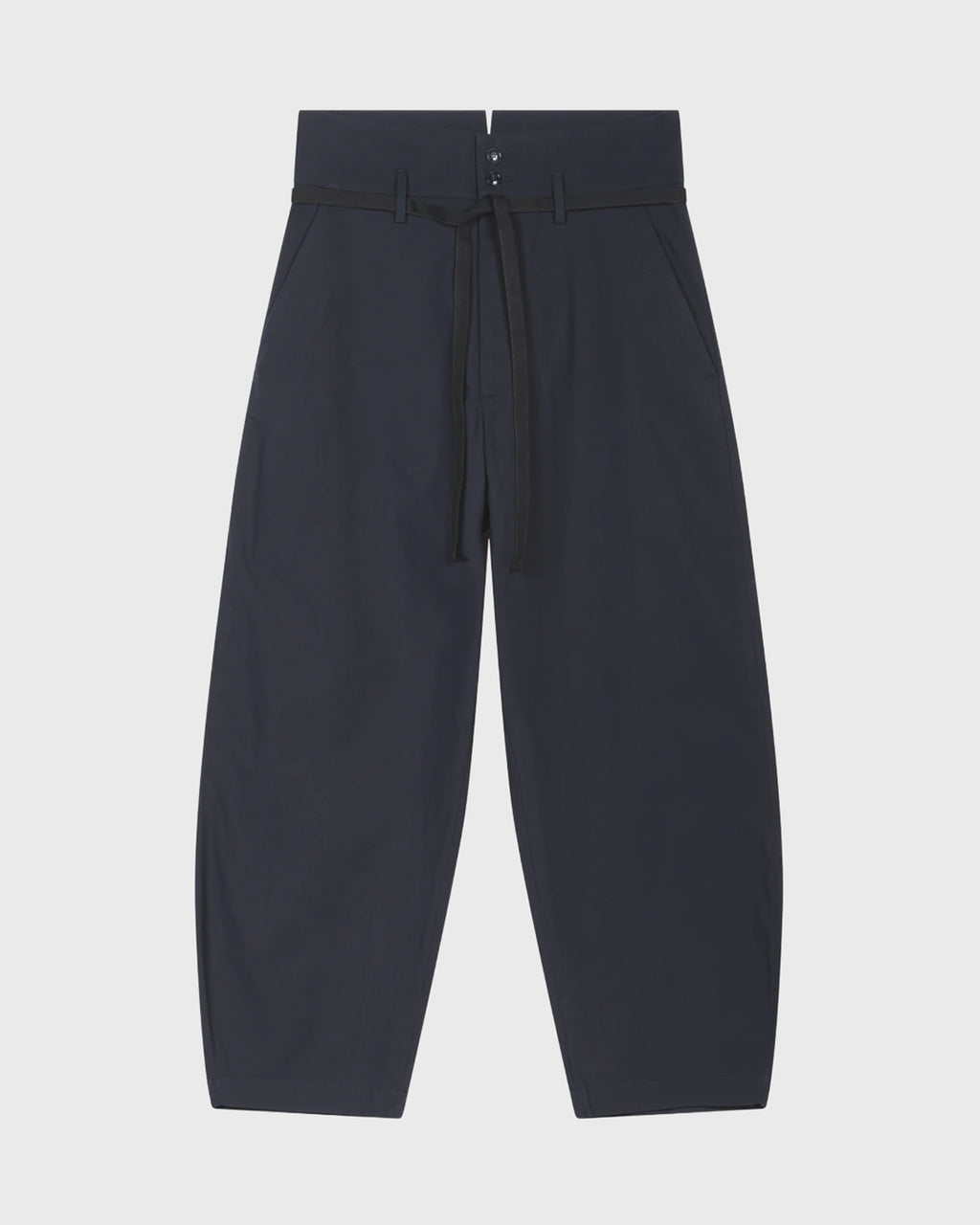 BARENA - Trousers candiano vion navy