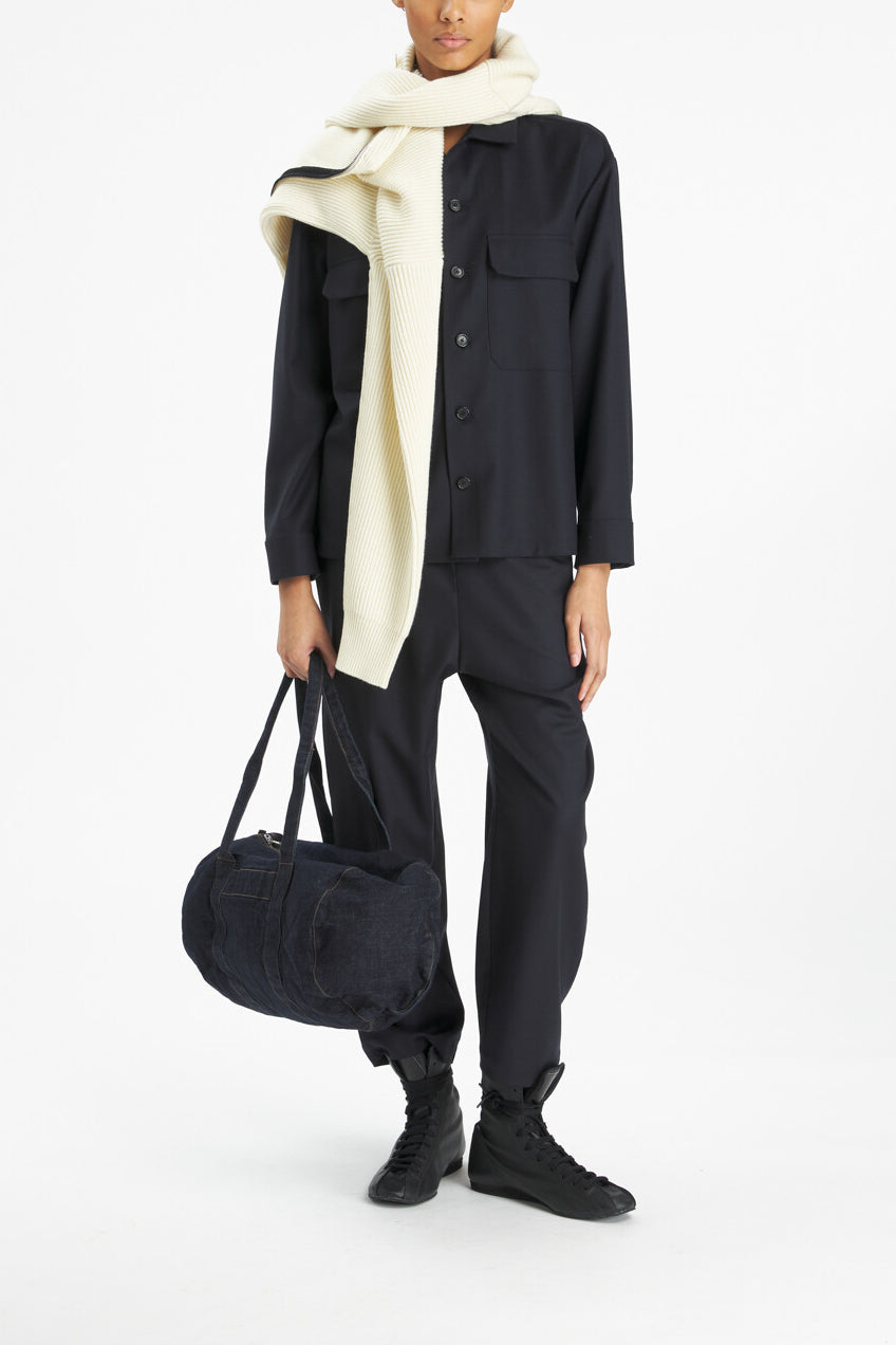 Barena - Trousers Joie 25 Flan Navy