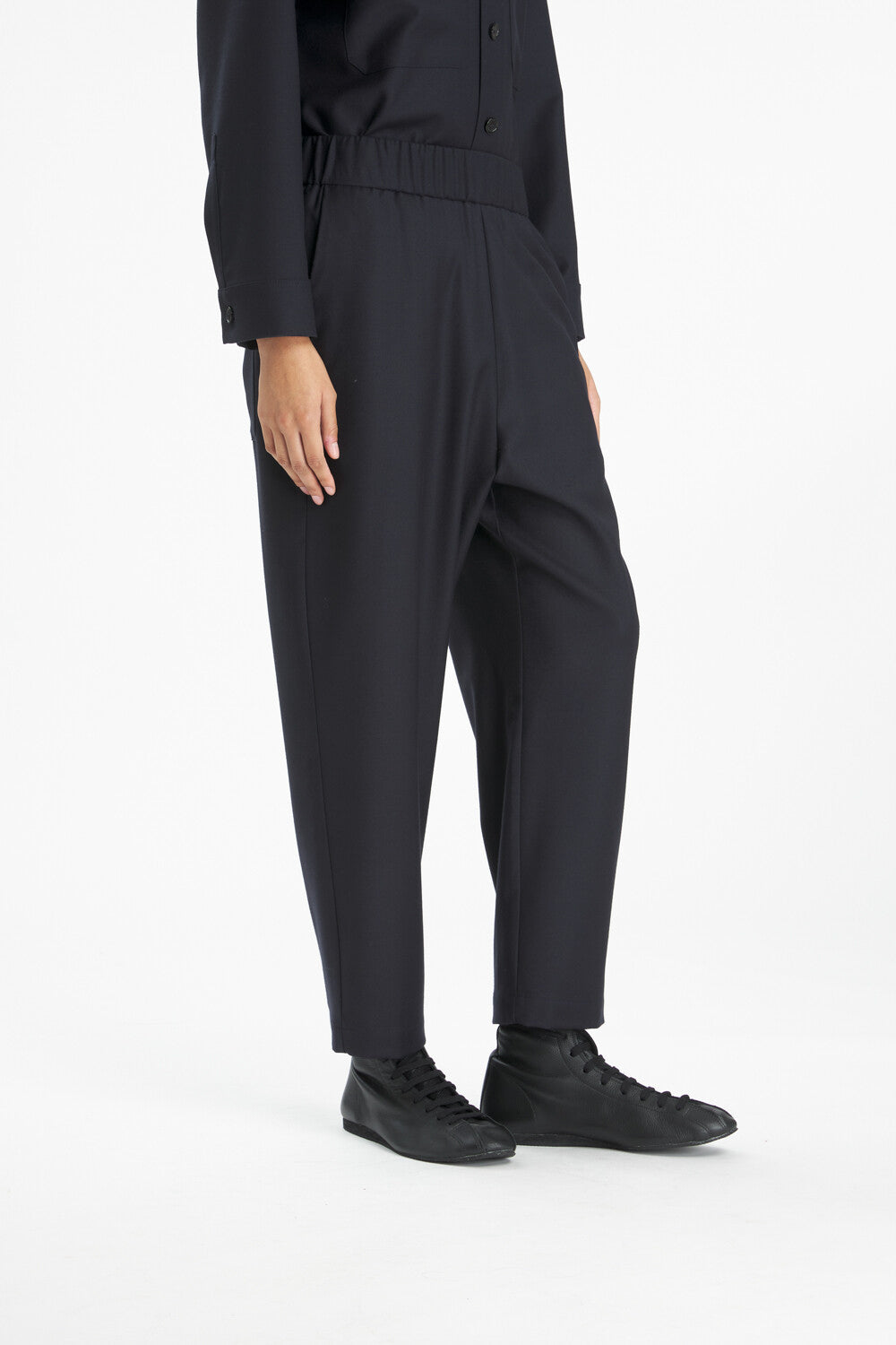 Barena - Trousers Joie 25 Flan Navy