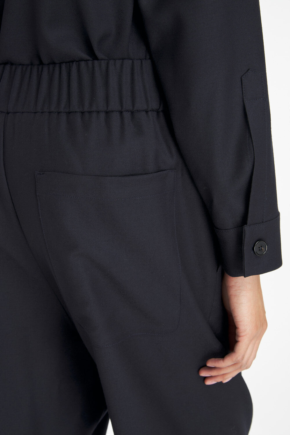 Barena - Trousers Joie 25 Flan Navy