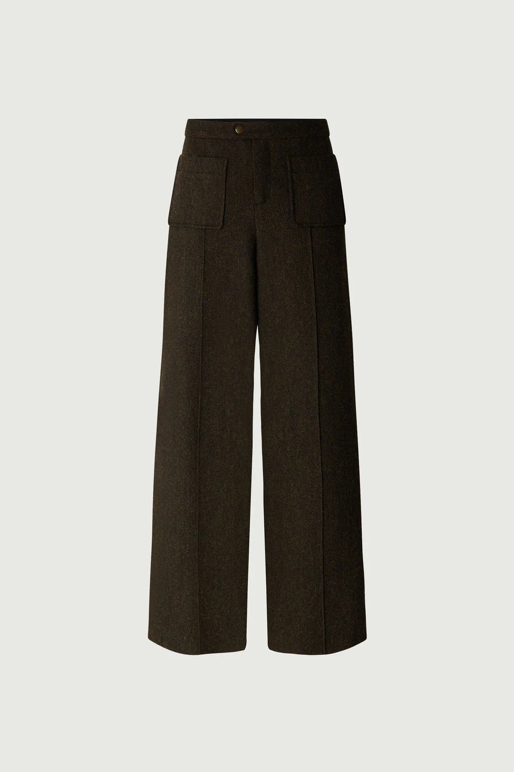 SOEUR - Pantalon Harry kaki/noir