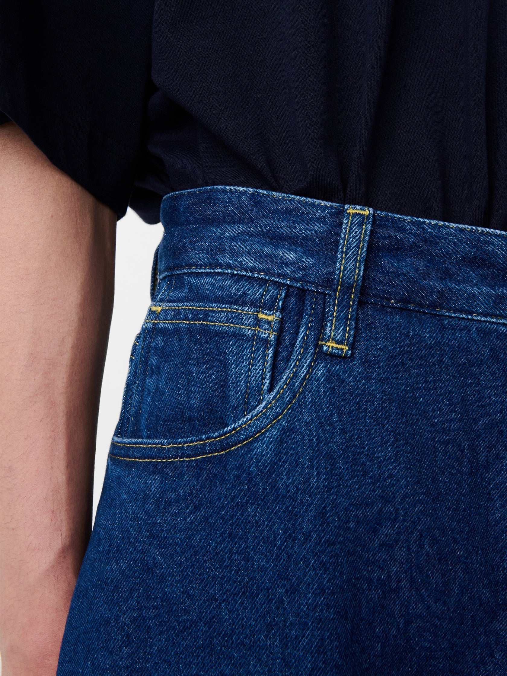 STUDIO NICHOLSON - Jean paolo indigo wash STUDIO NICHOLSON