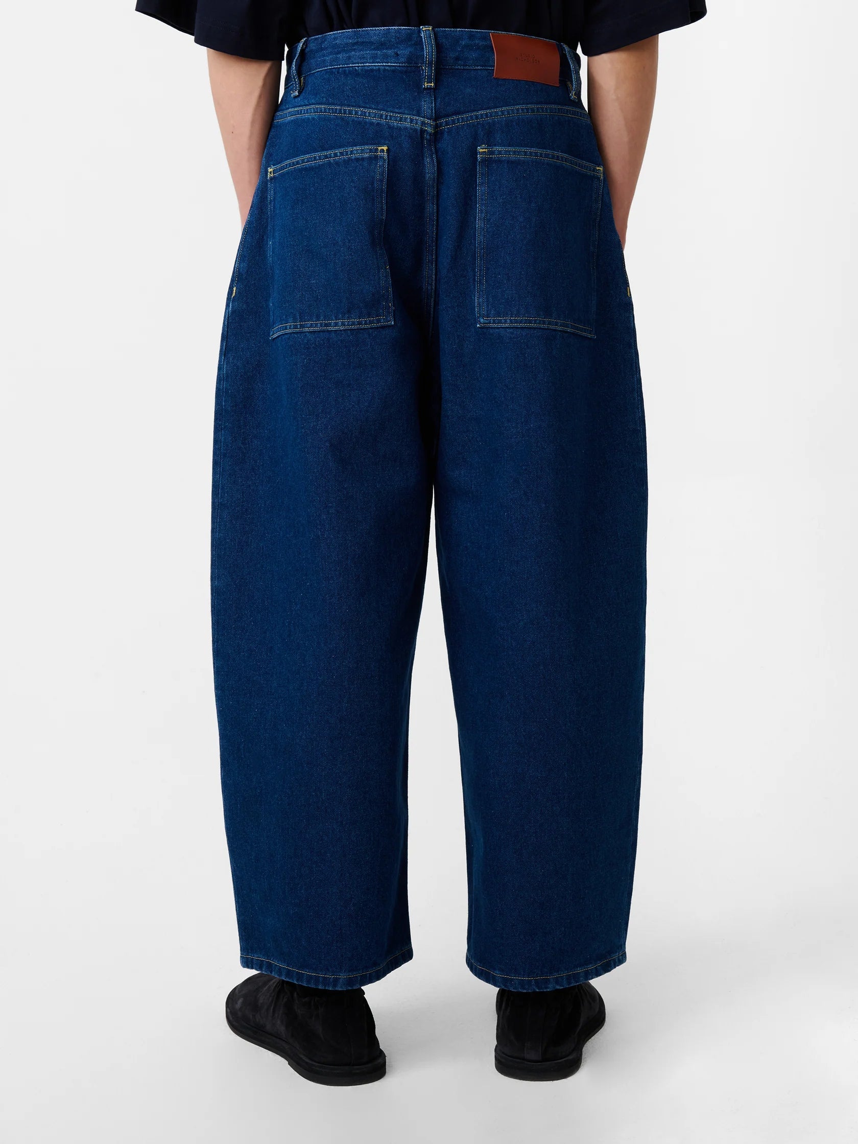 STUDIO NICHOLSON - Jean paolo indigo wash STUDIO NICHOLSON