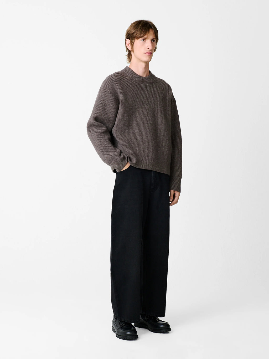 STUDIO NICHOLSON - Jean paolo washed black