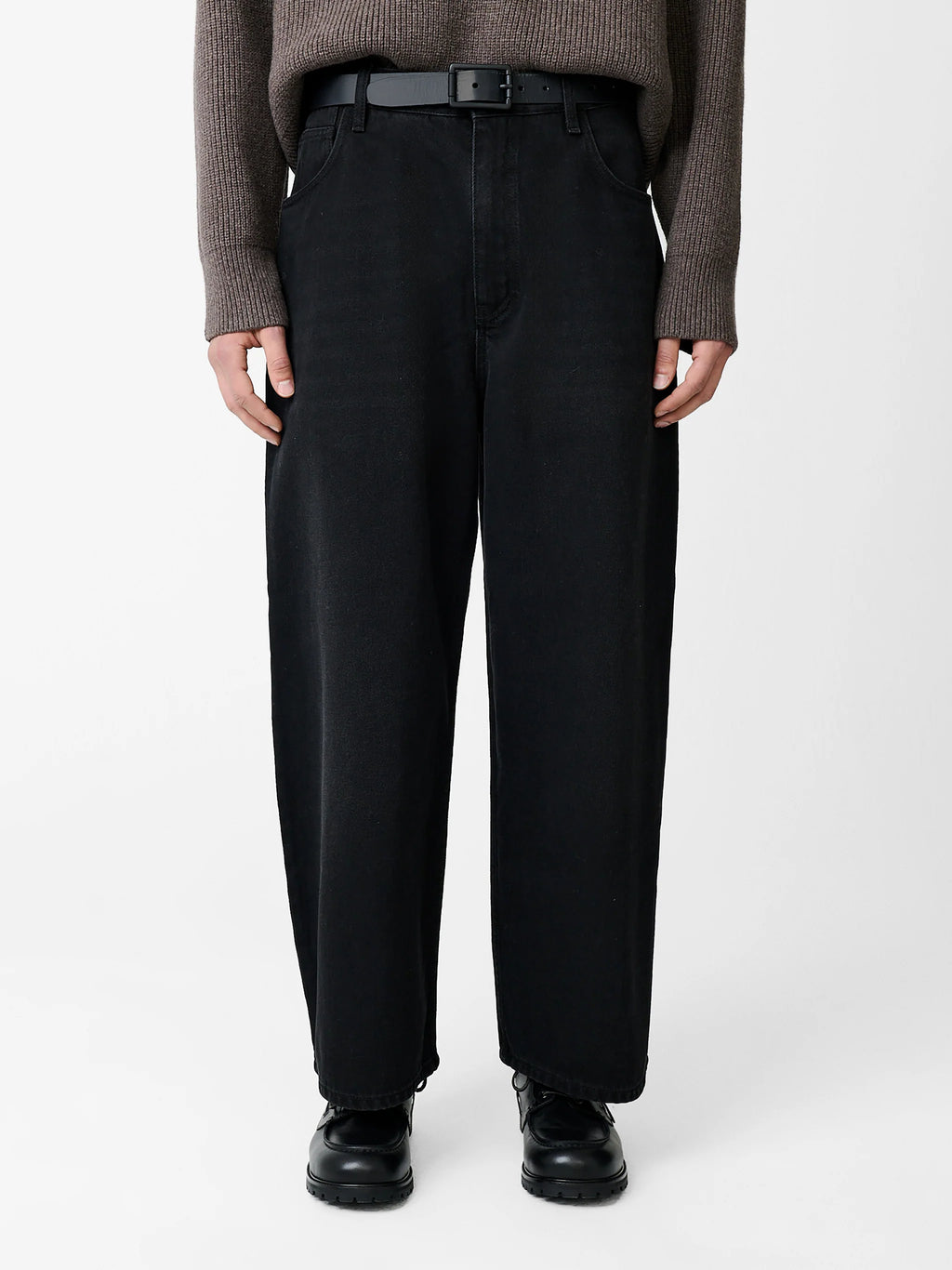 STUDIO NICHOLSON - Jean paolo washed black