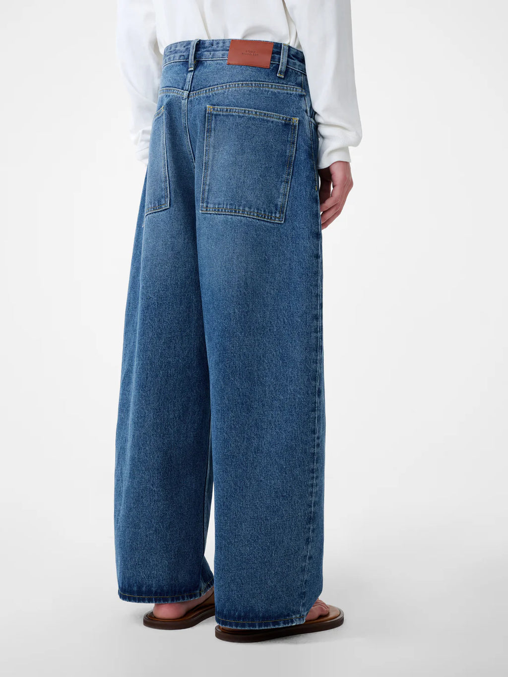STUDIO NICHOLSON - Jean paolo indigo wash