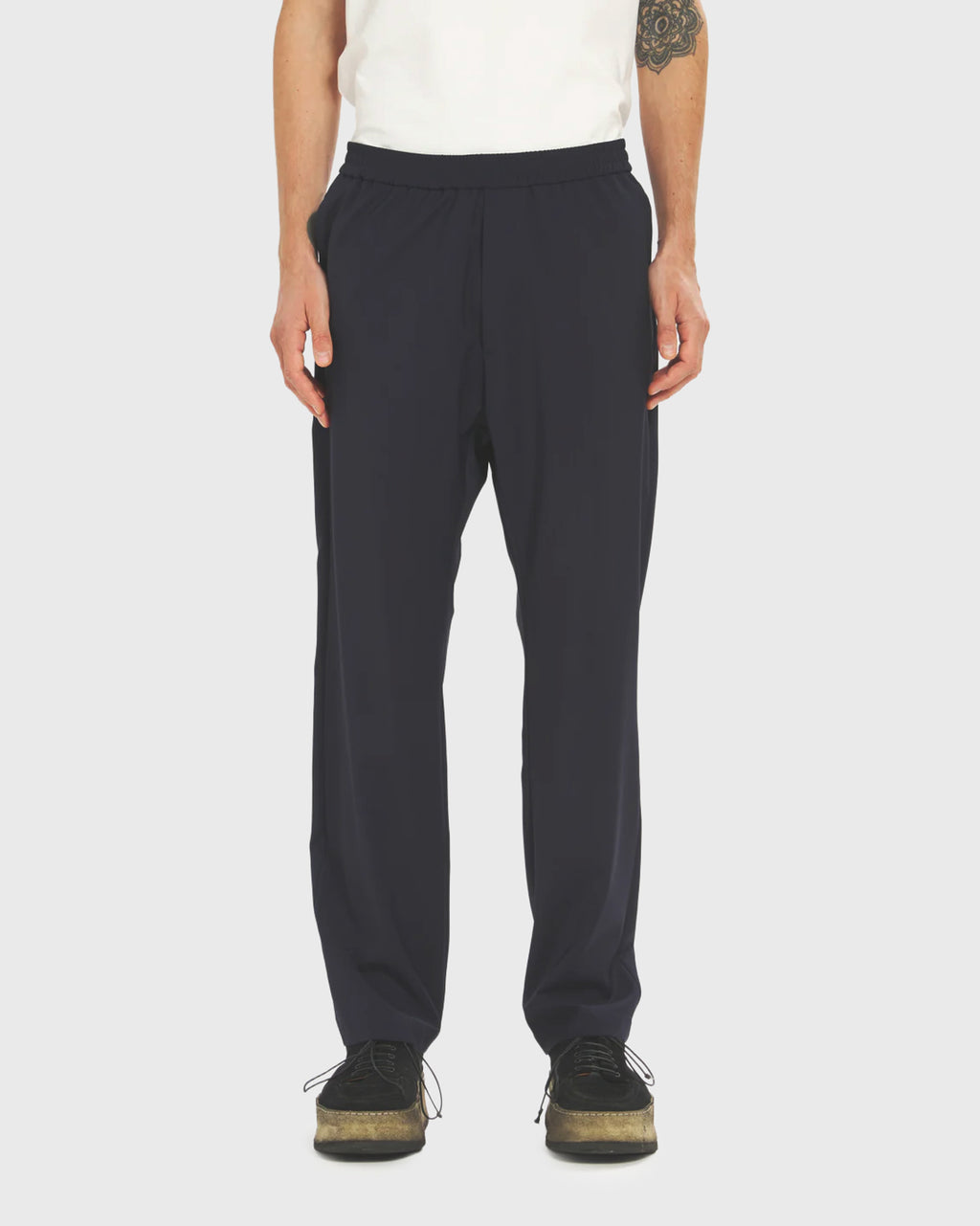 BARENA - Trousers bativoga tropical navy