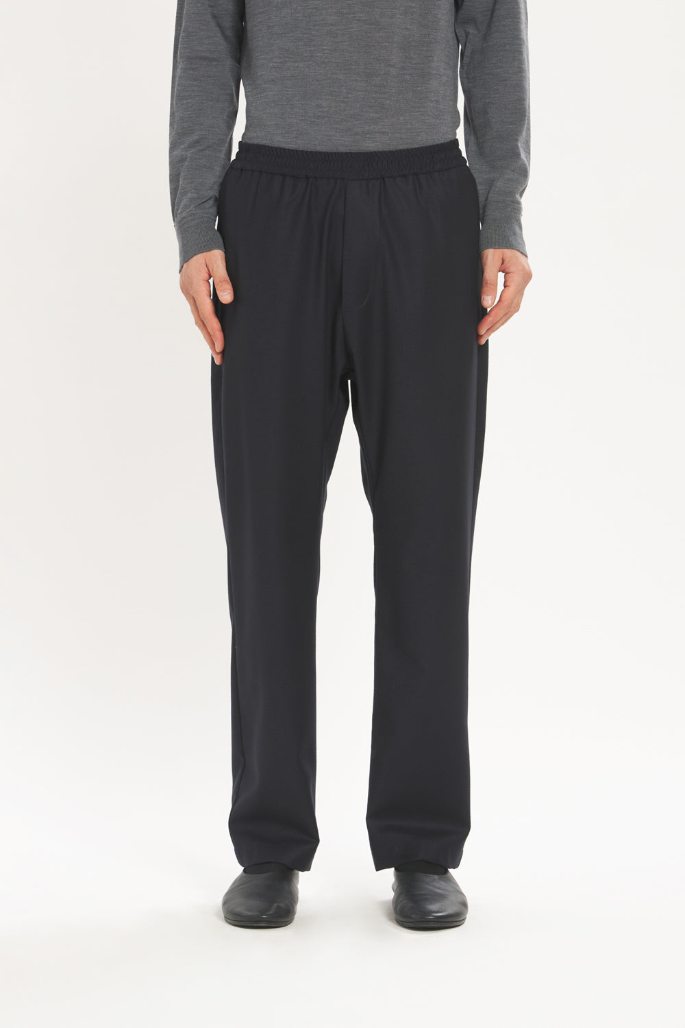 BARENA - Trousers bativoga flan navy BARENA