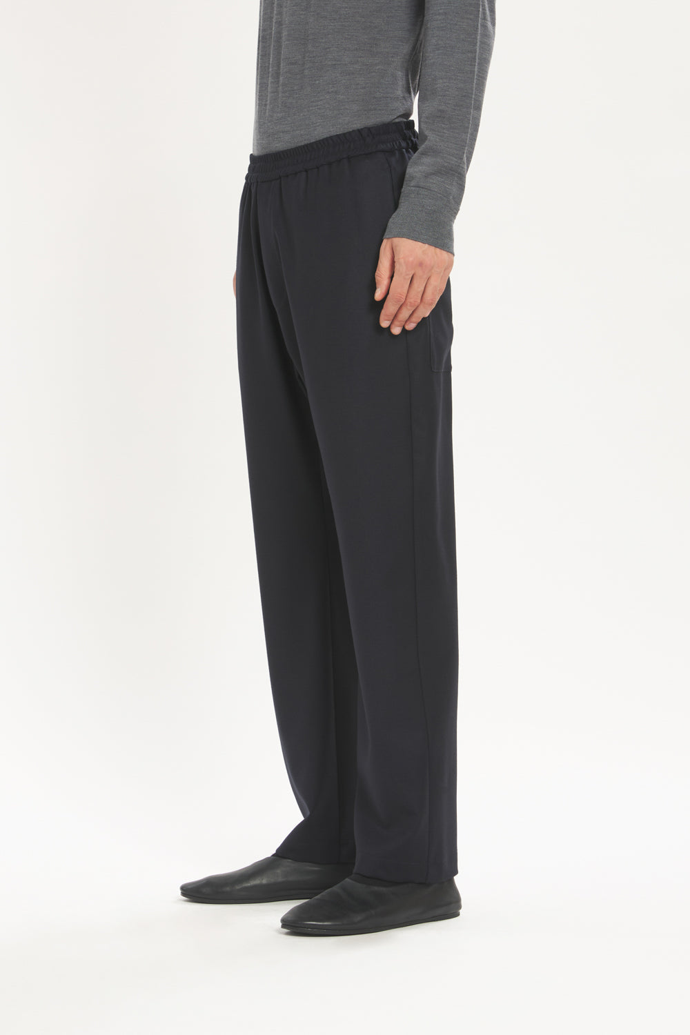 BARENA - Trousers bativoga flan navy BARENA
