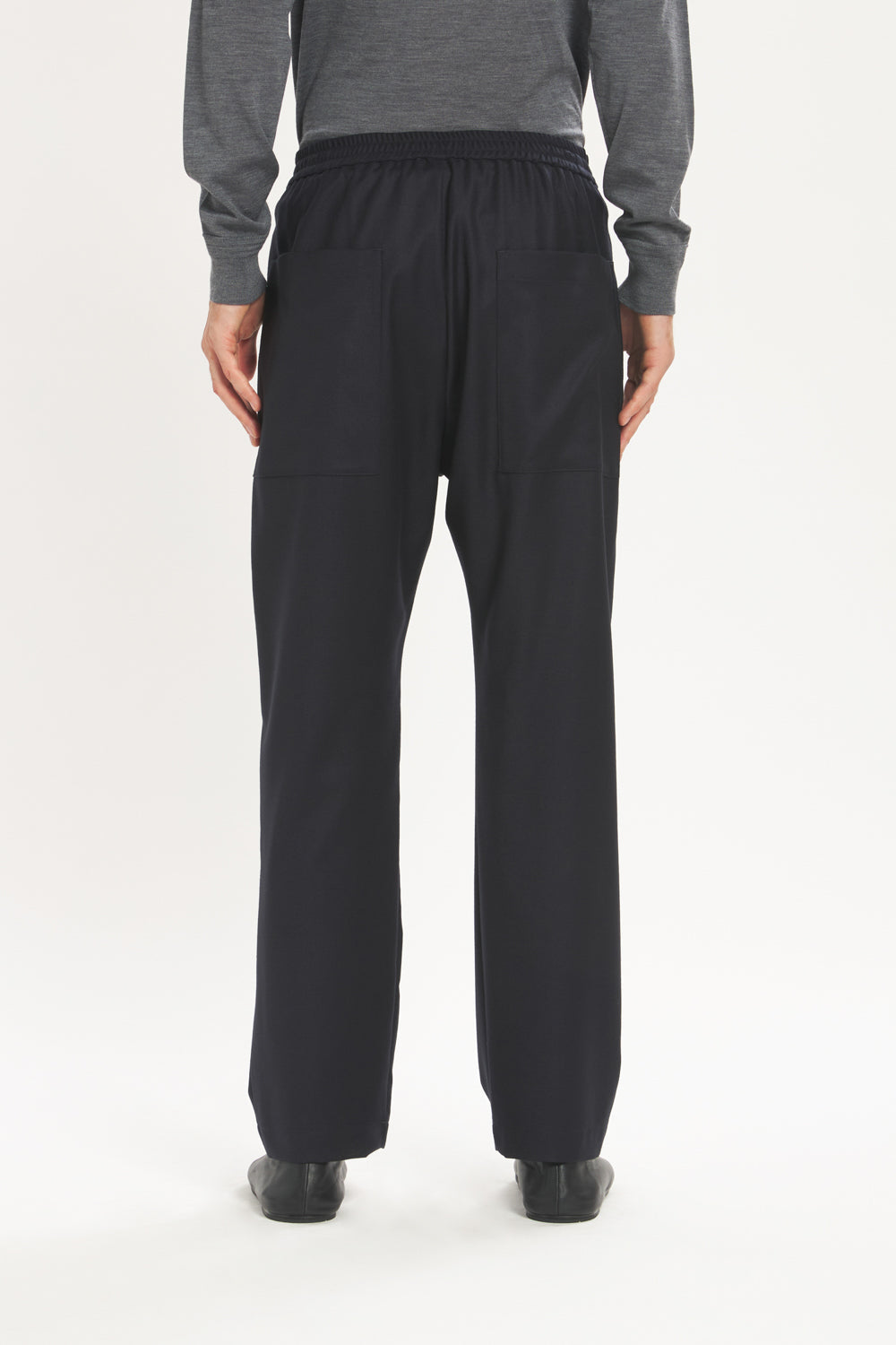 BARENA - Trousers bativoga flan navy BARENA