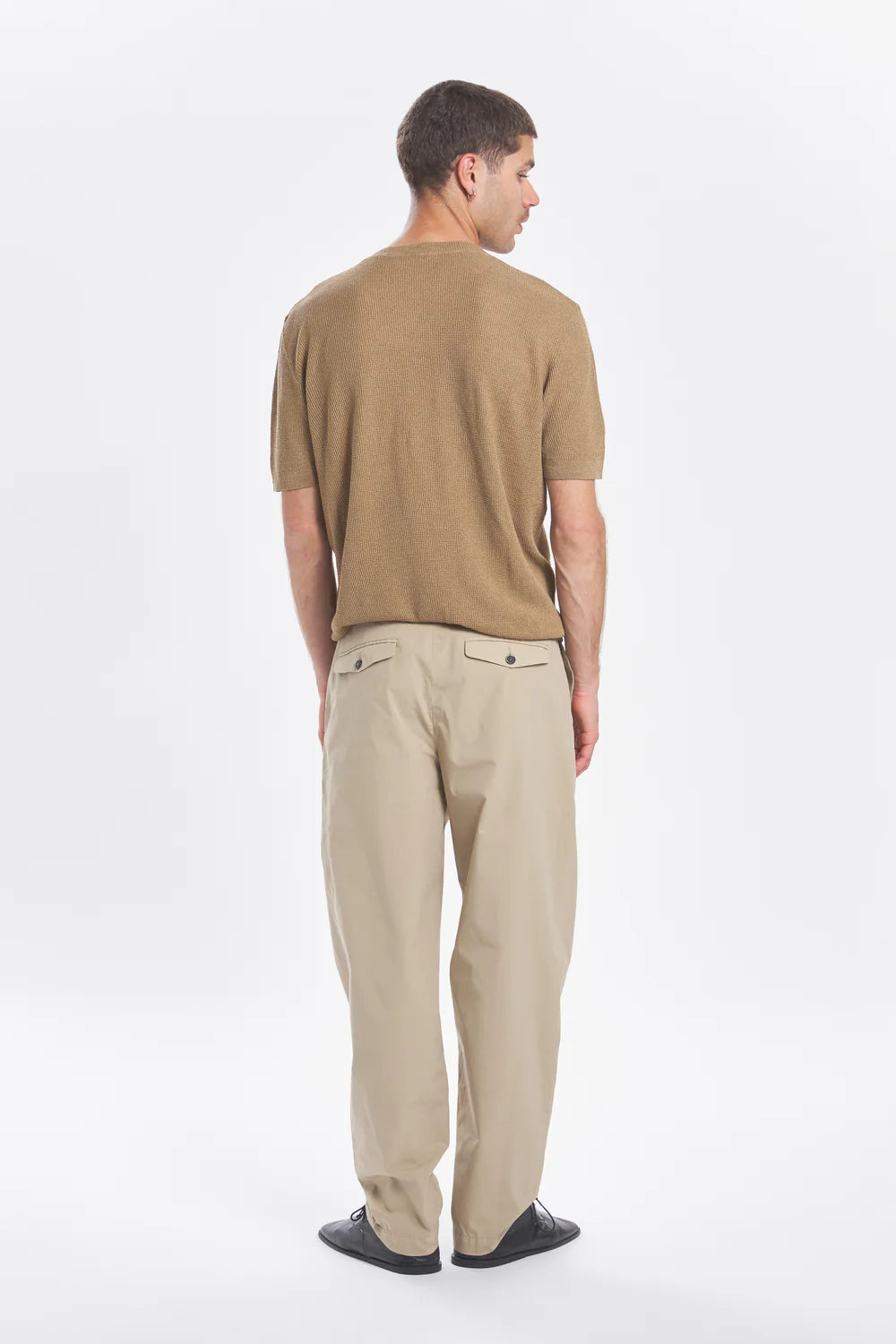 BARENA - Trousers canasta pavion beige