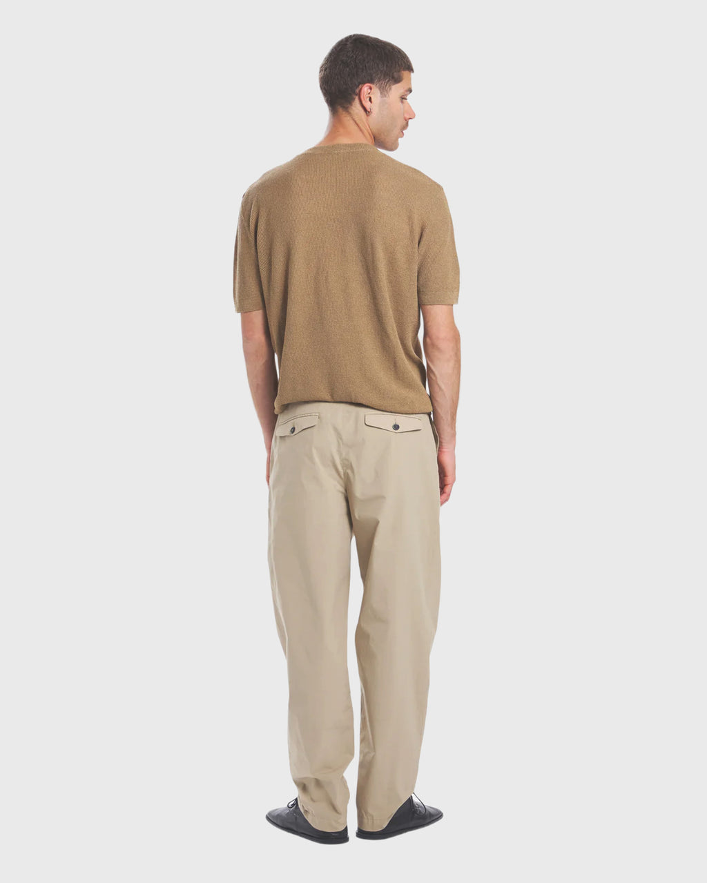 BARENA - Trousers canasta pavion beige